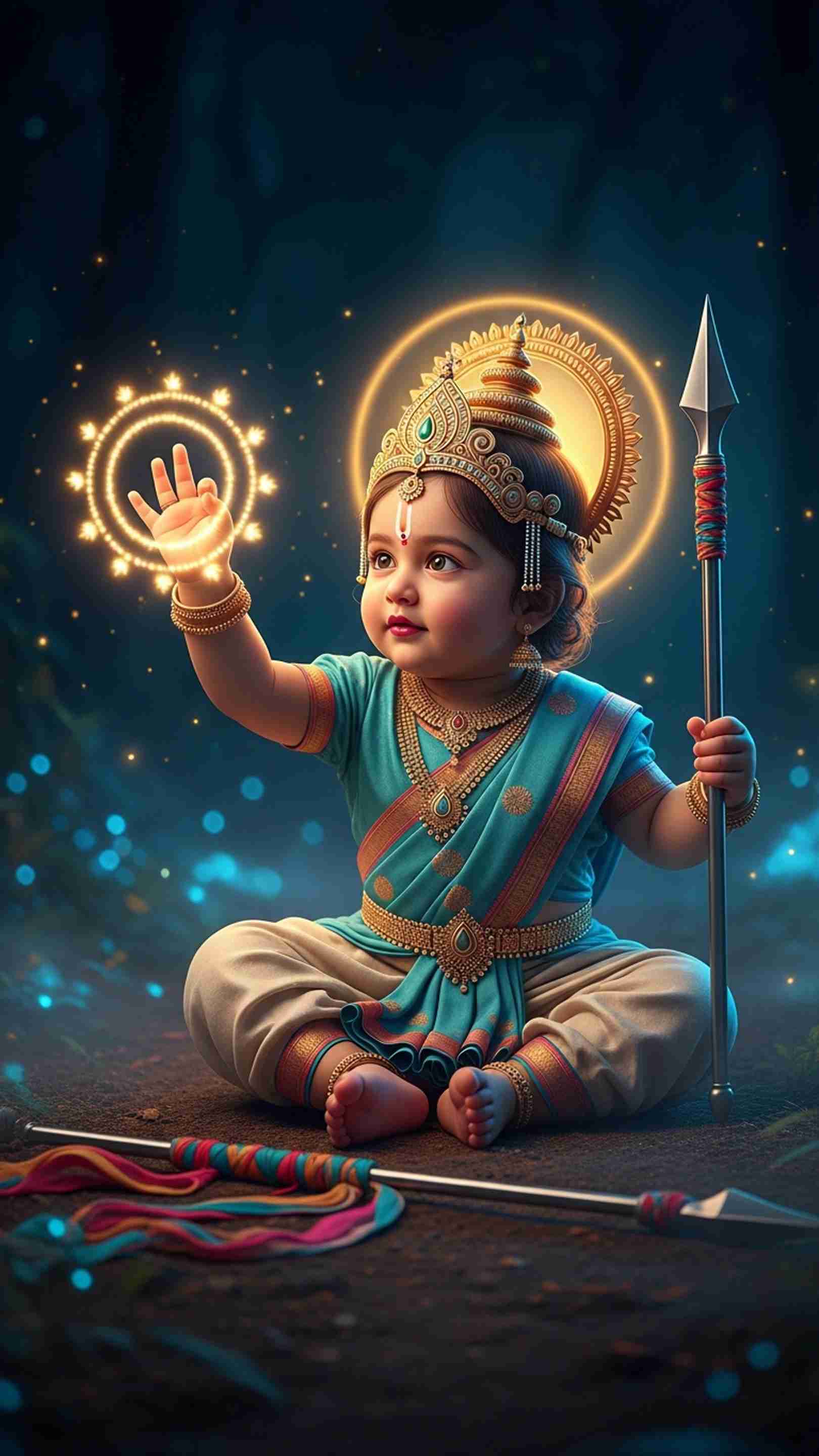 Cute Devi Mobile Wallpaper