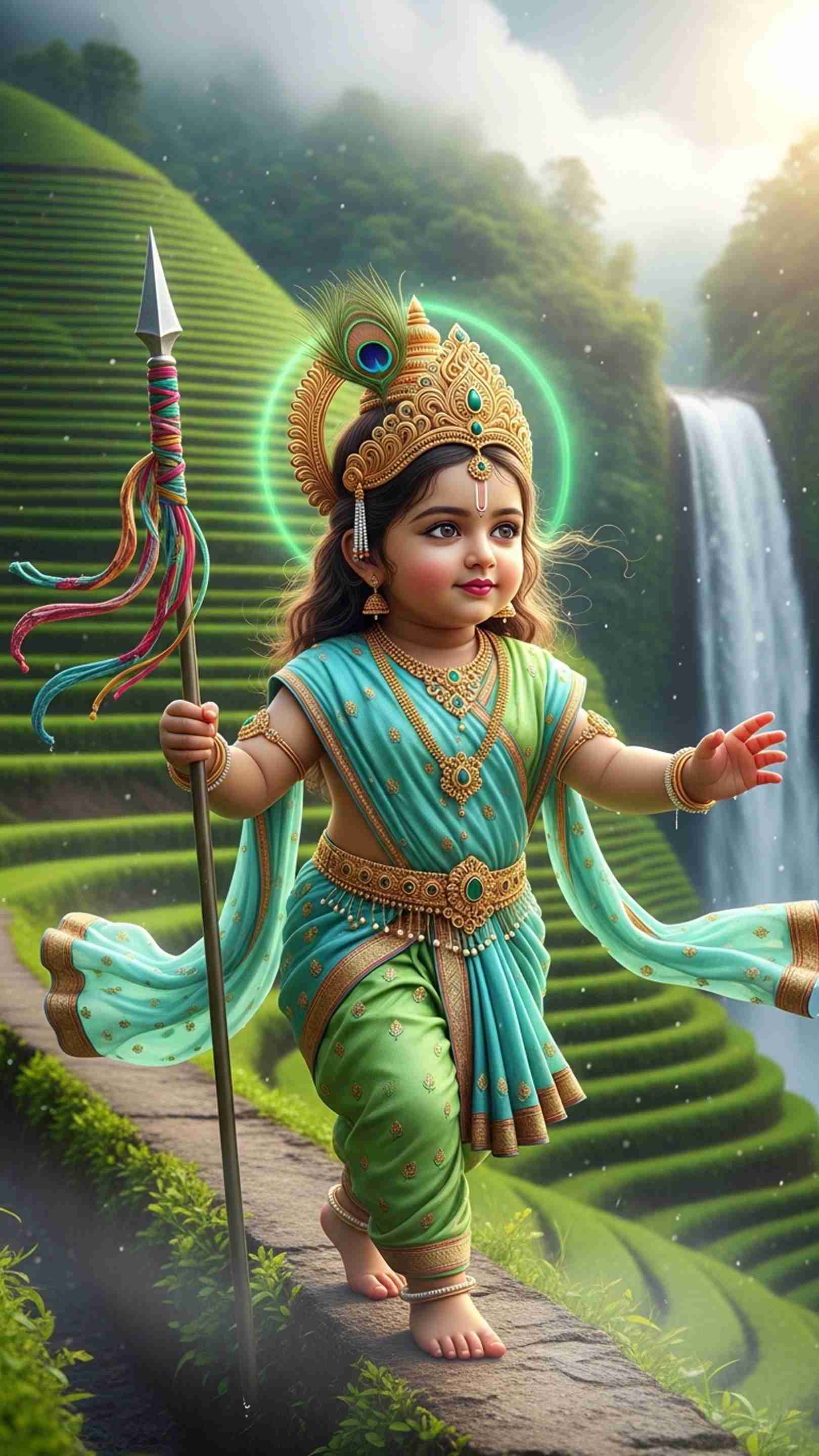 Cute Devi Mobile Wallpaper