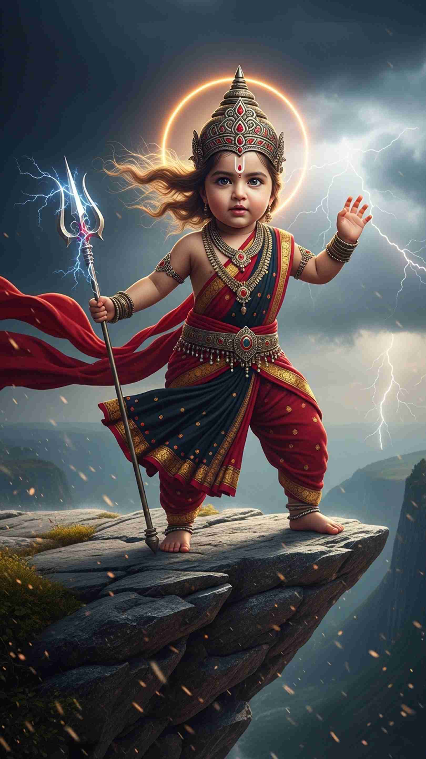 Cute Devi Mobile Wallpaper