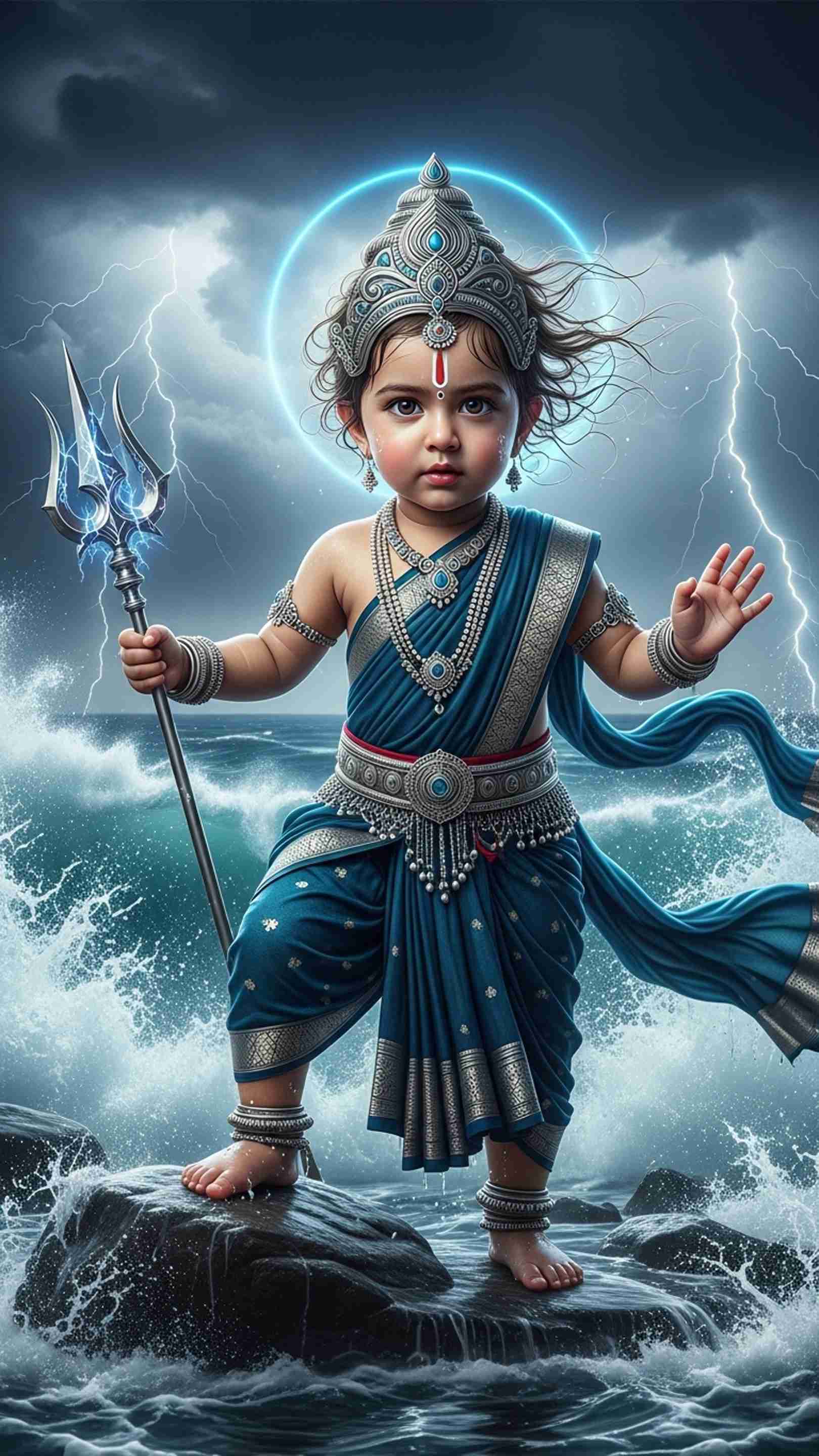 Cute Devi Mobile Wallpaper