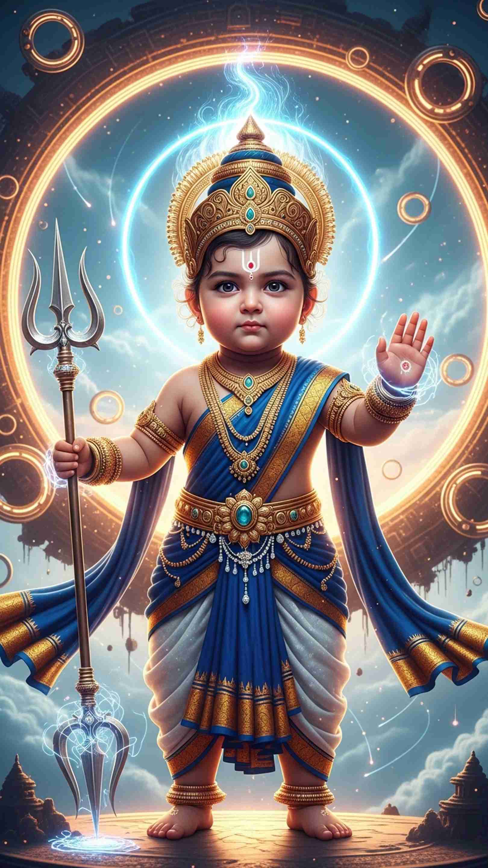 Cute Devi Mobile Wallpaper
