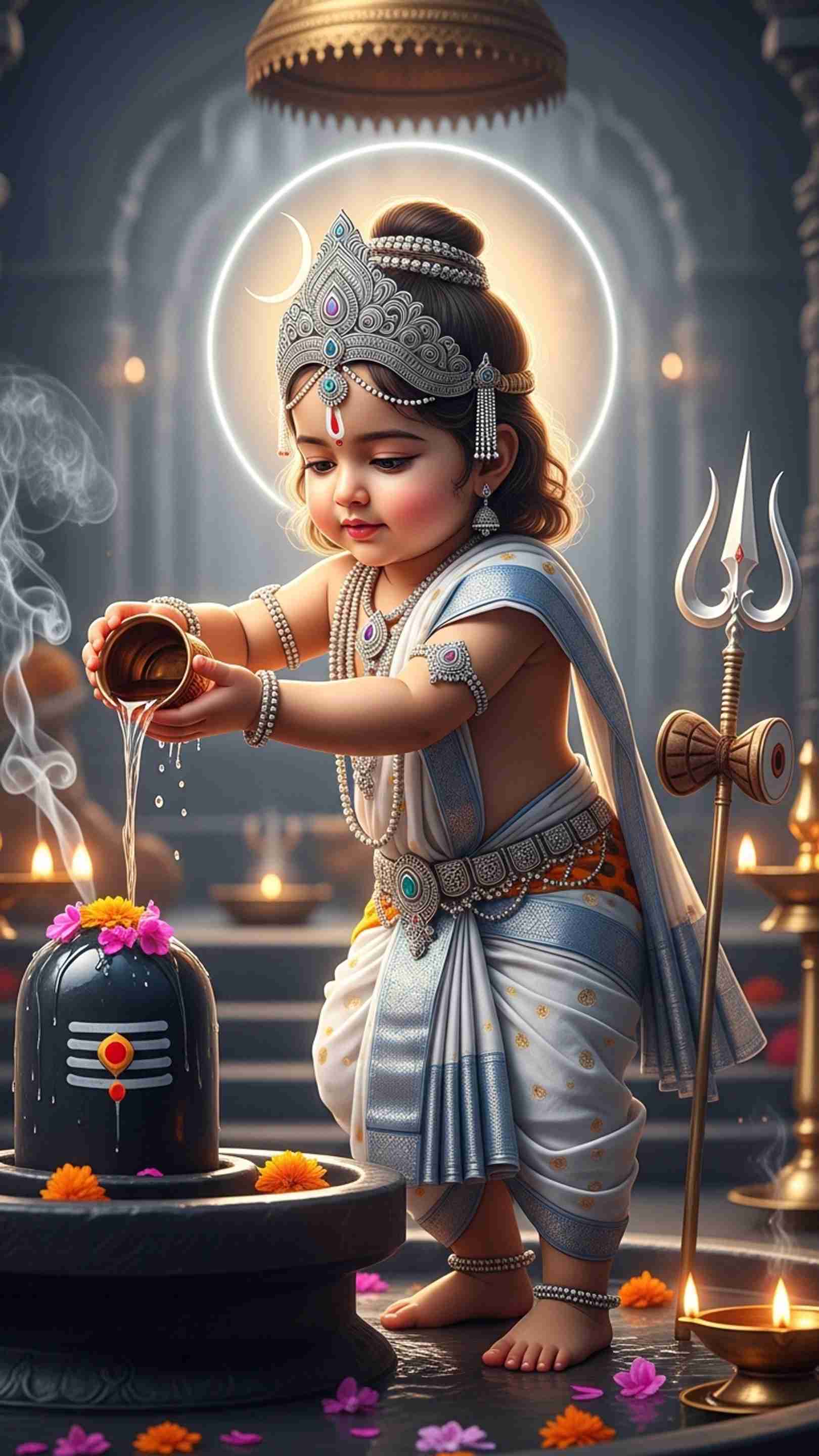 Cute Devi Mobile Wallpaper
