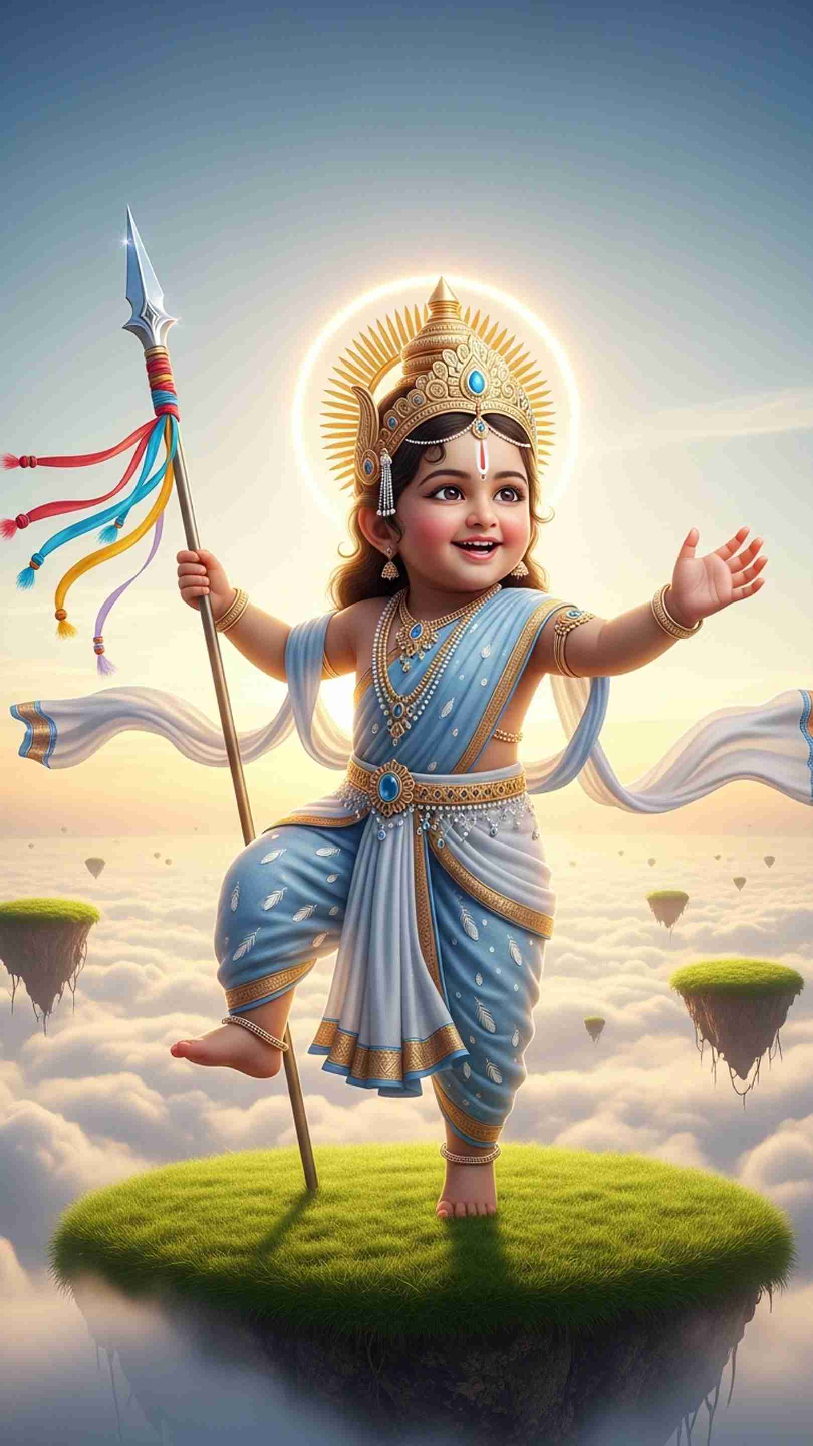 Cute Devi Mobile Wallpaper