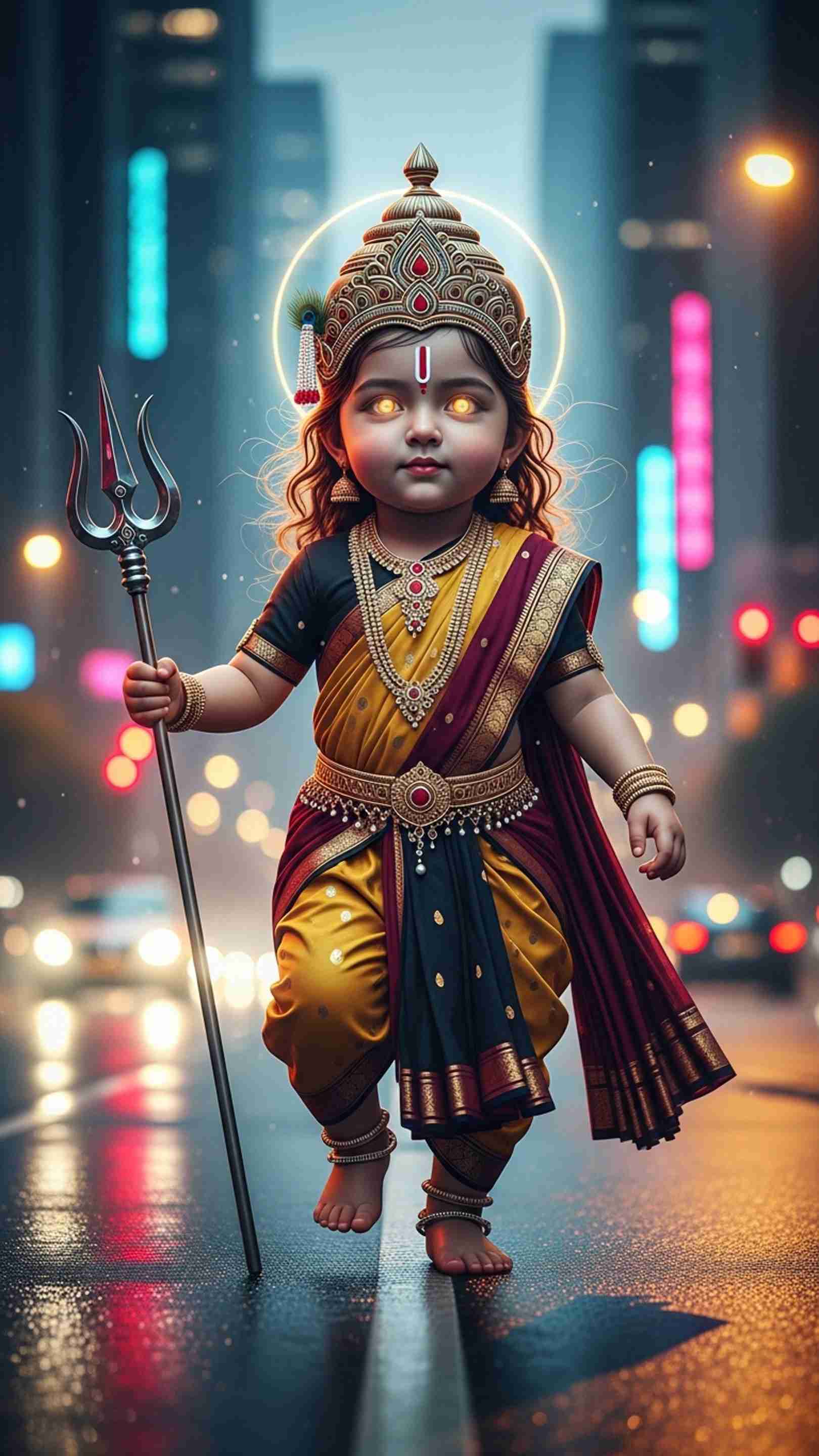 Cute Devi Mobile Wallpaper