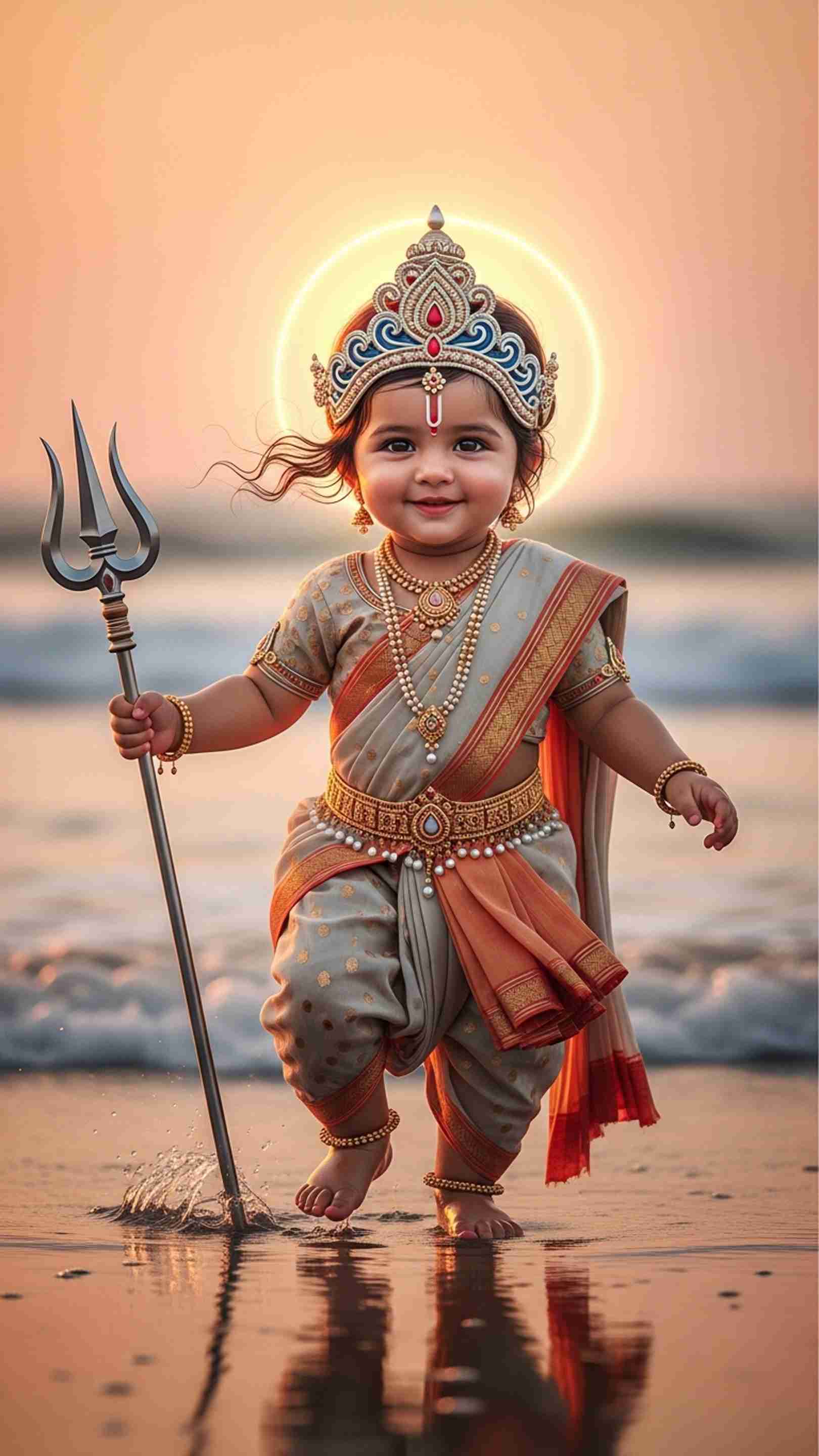 Cute Devi Mobile Wallpaper