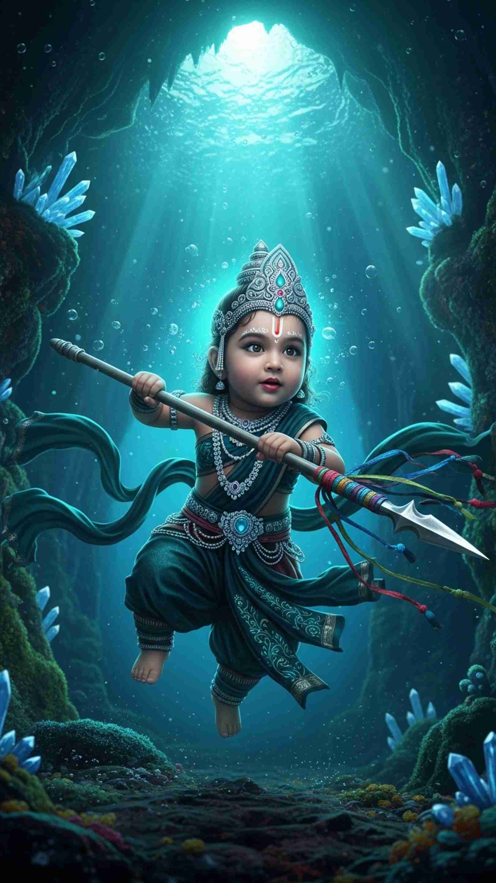 Cute Devi Mobile Wallpaper