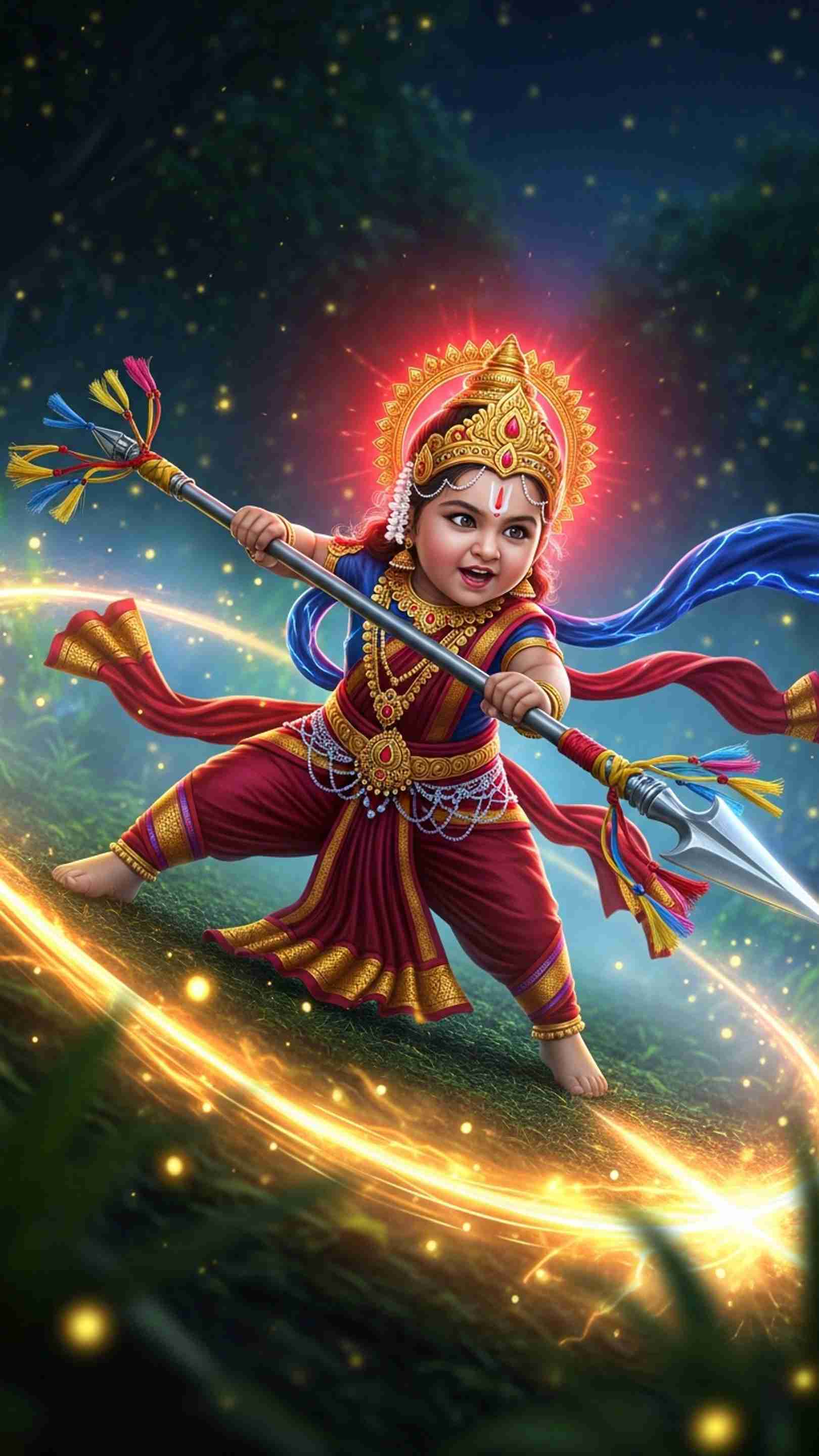 Cute Devi Mobile Wallpaper