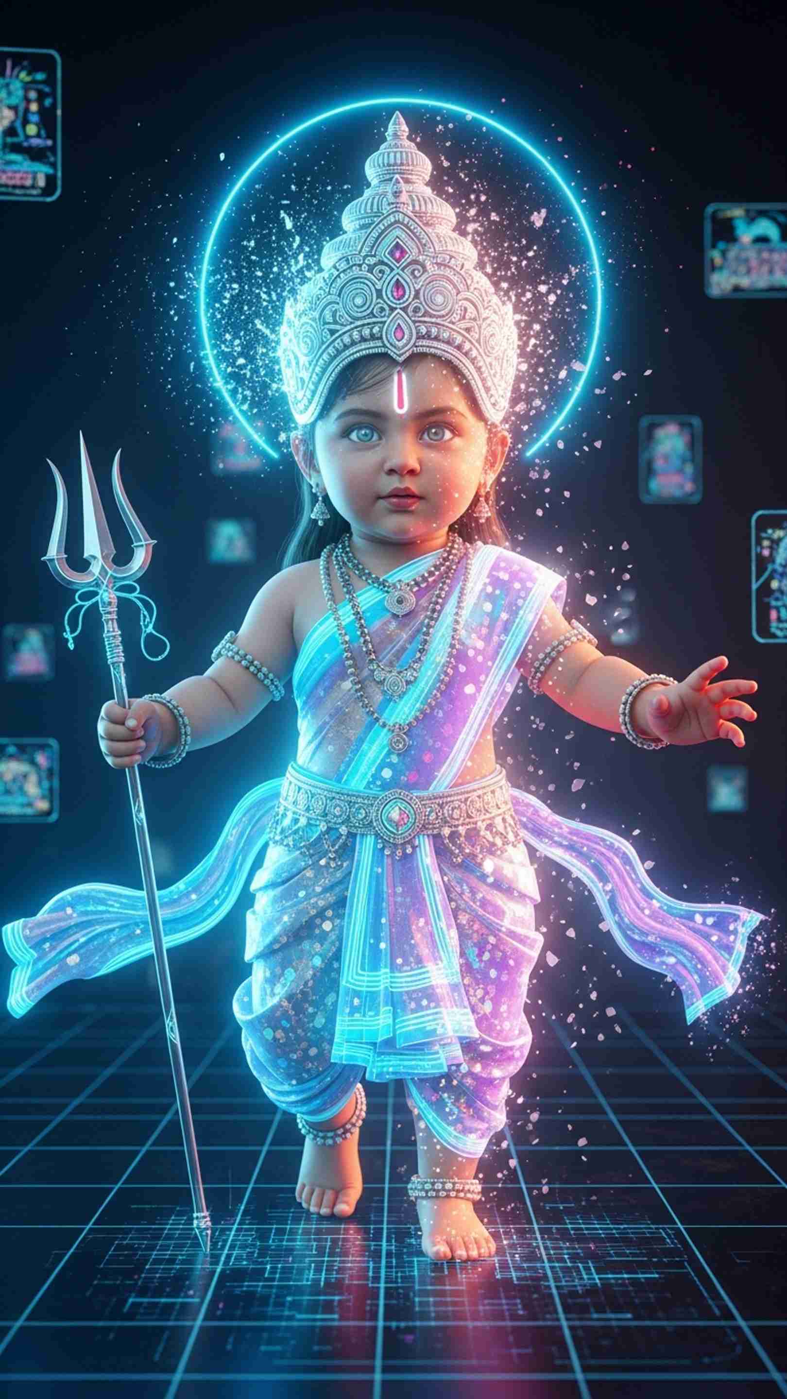 Cute Devi Mobile Wallpaper