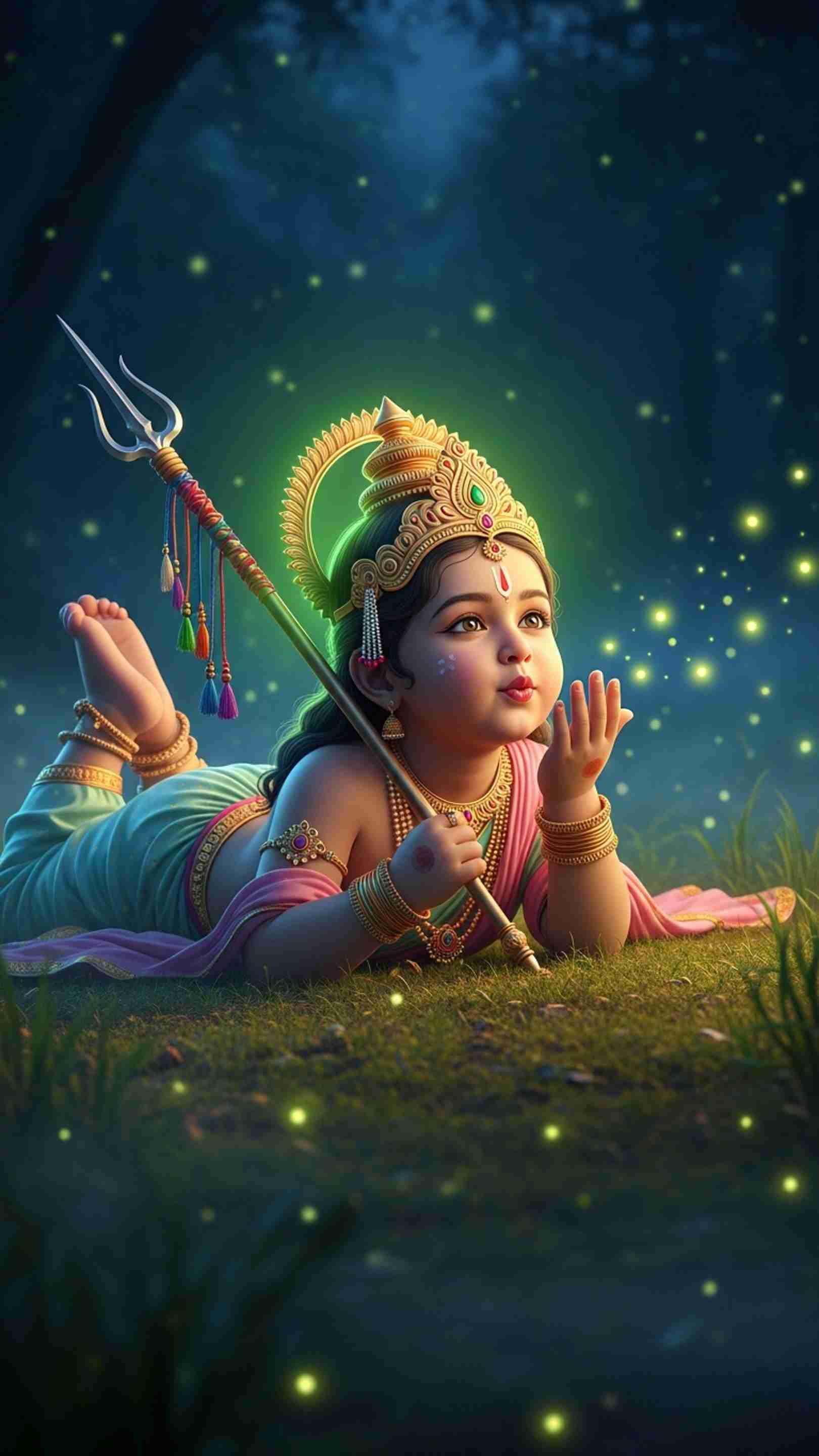 Cute Devi Mobile Wallpaper