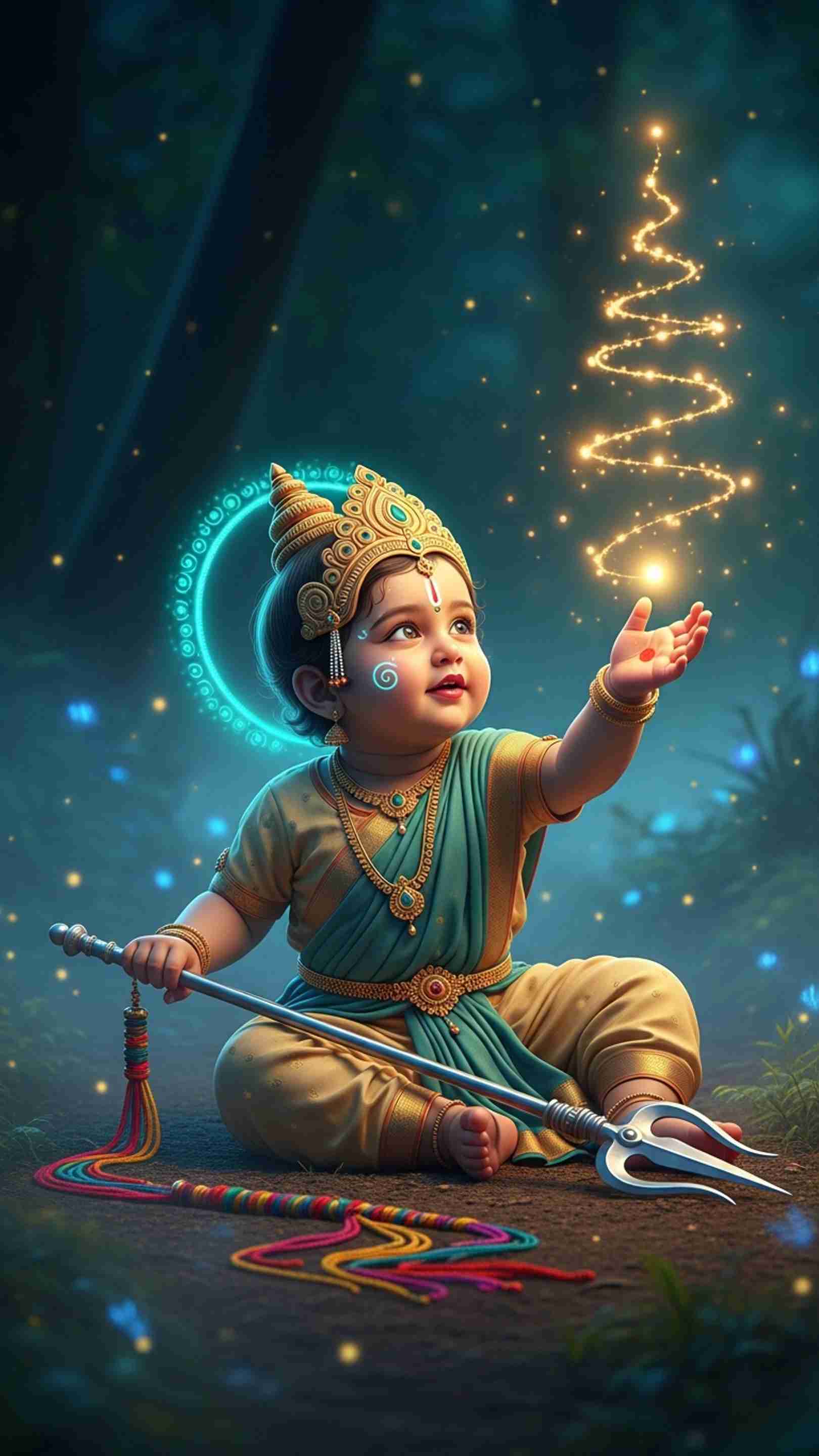 Cute Devi Mobile Wallpaper