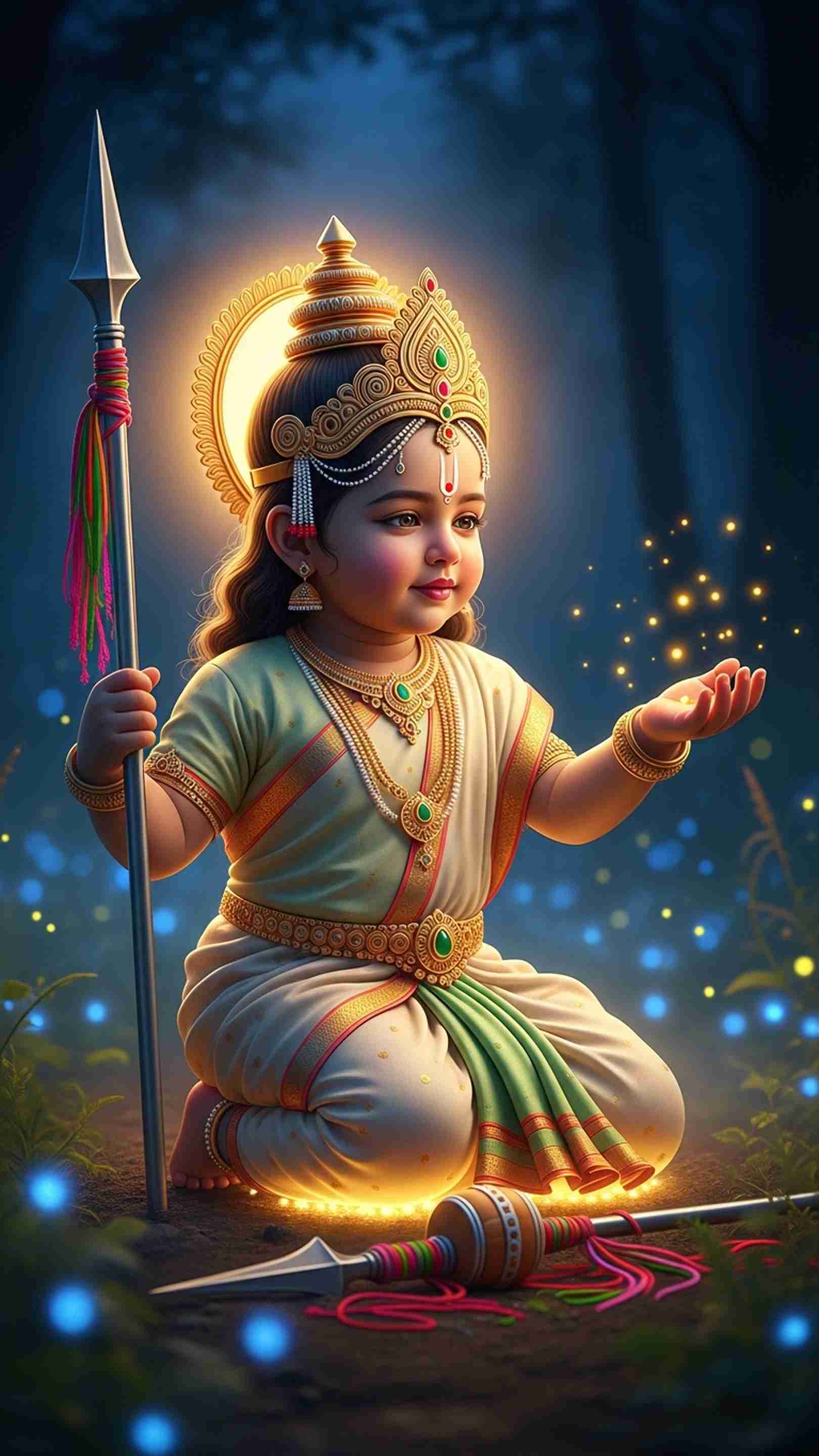 Cute Devi Mobile Wallpaper