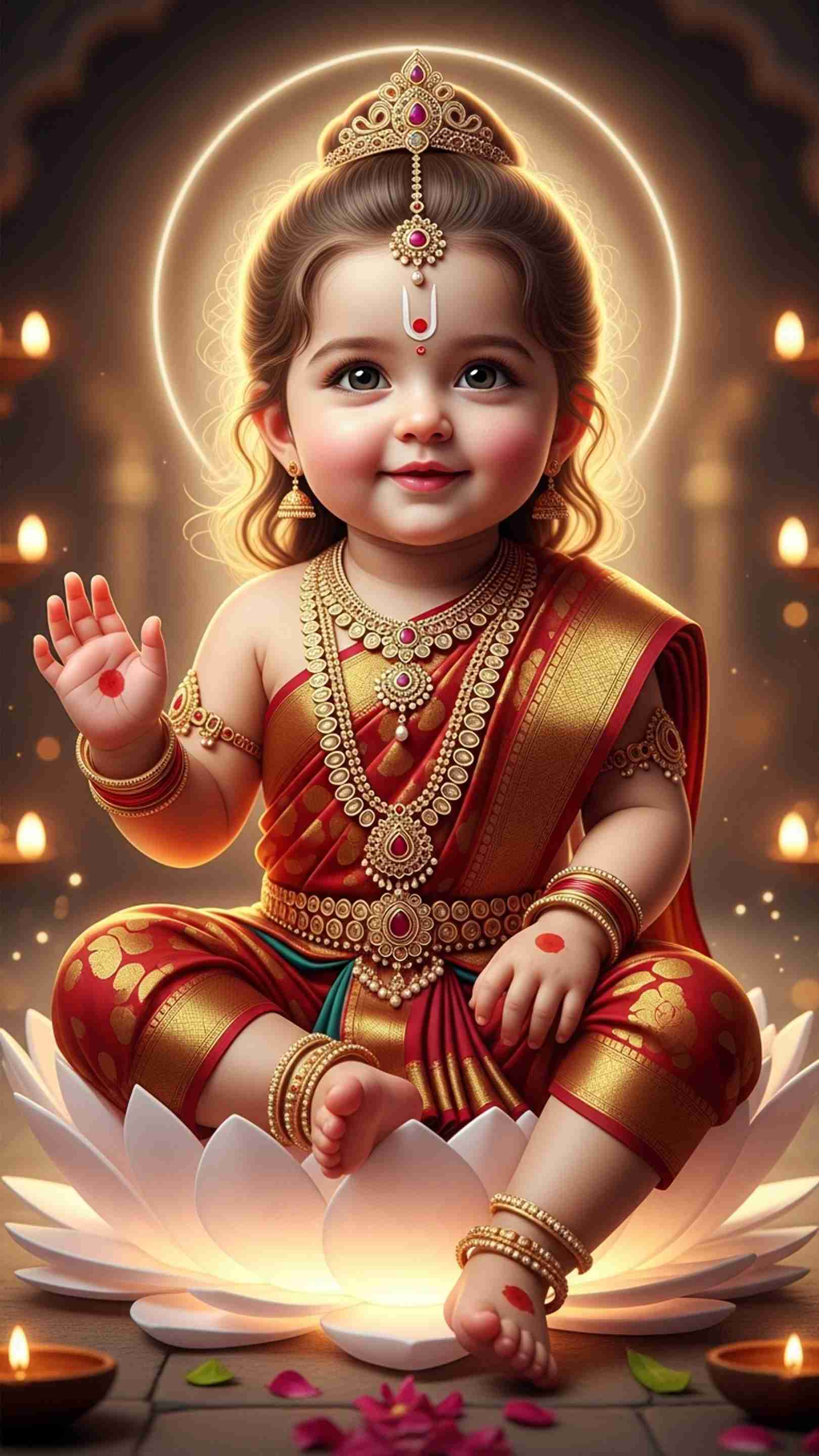 Cute Devi Mobile Wallpaper