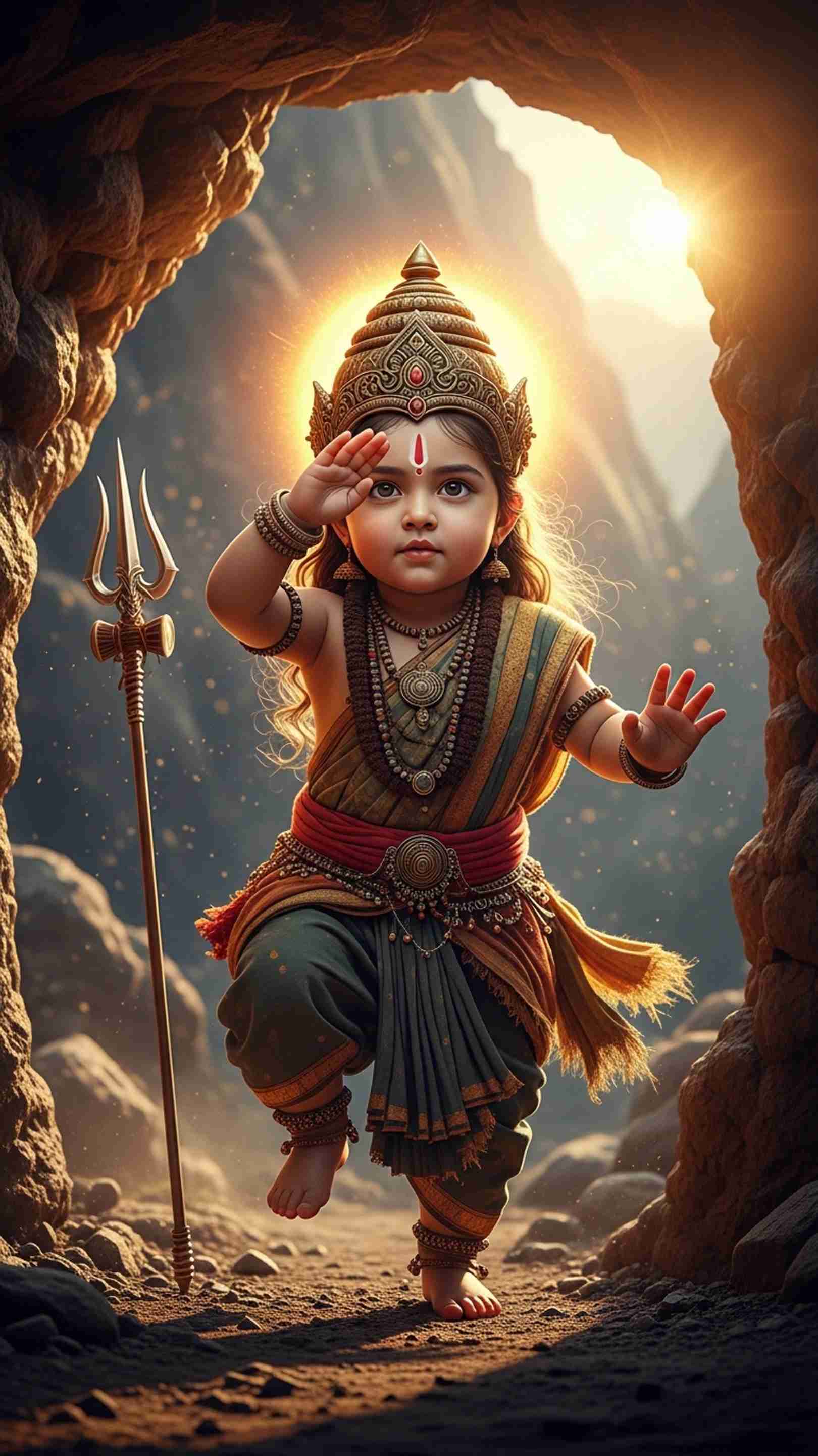 Cute Devi Mobile Wallpaper