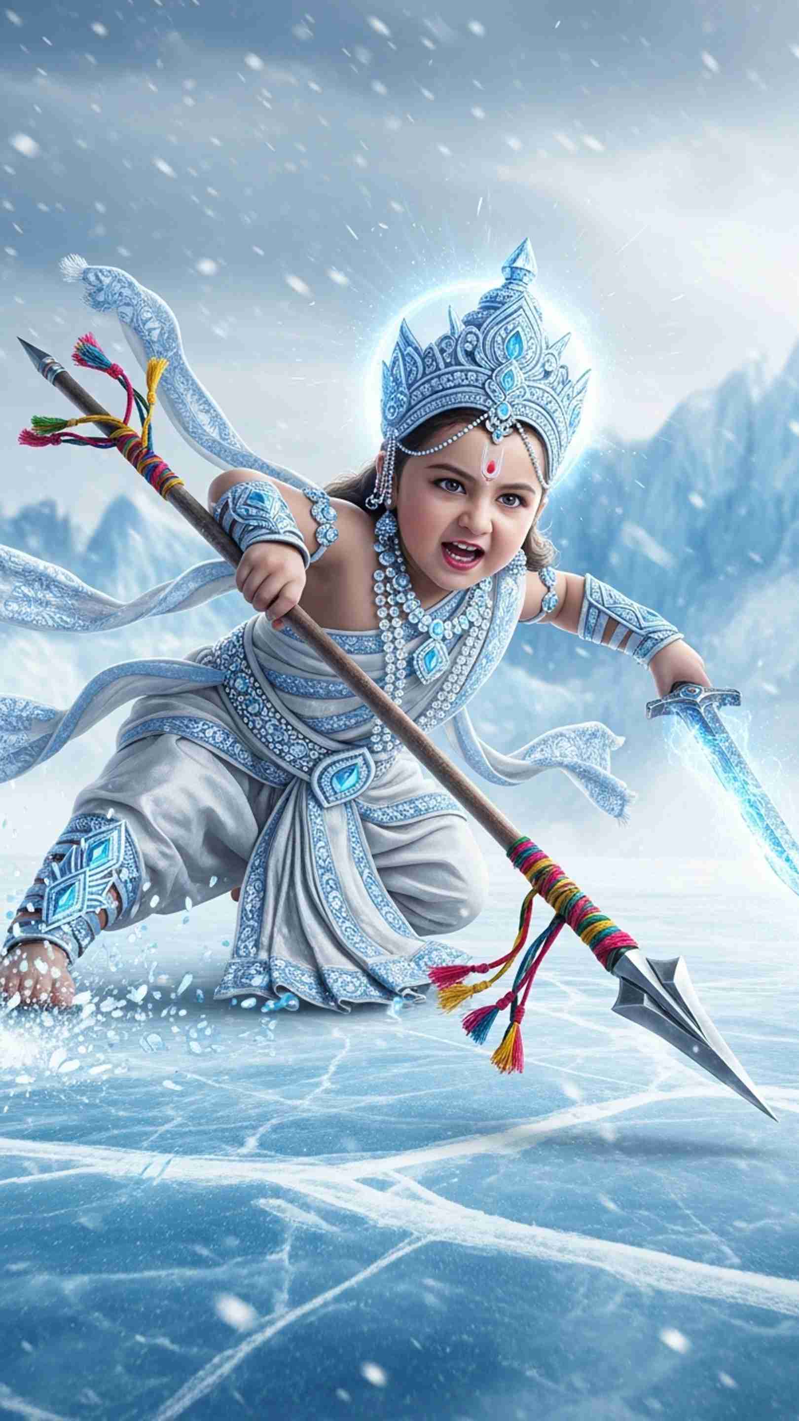 Cute Devi Mobile Wallpaper