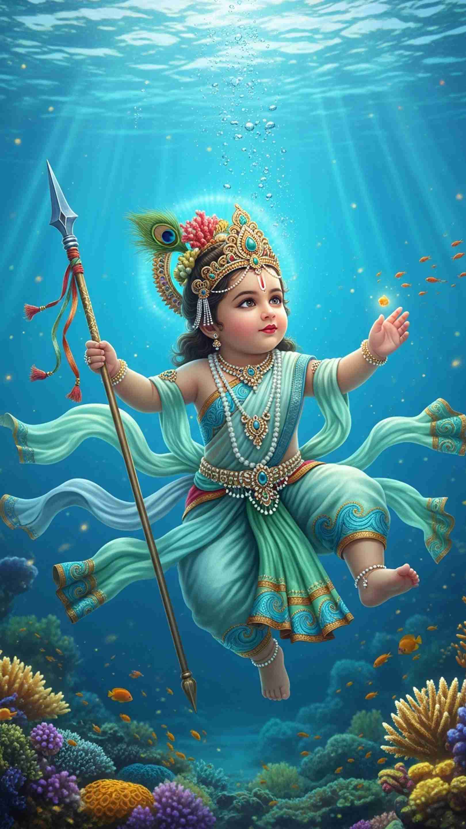 Cute Devi Mobile Wallpaper