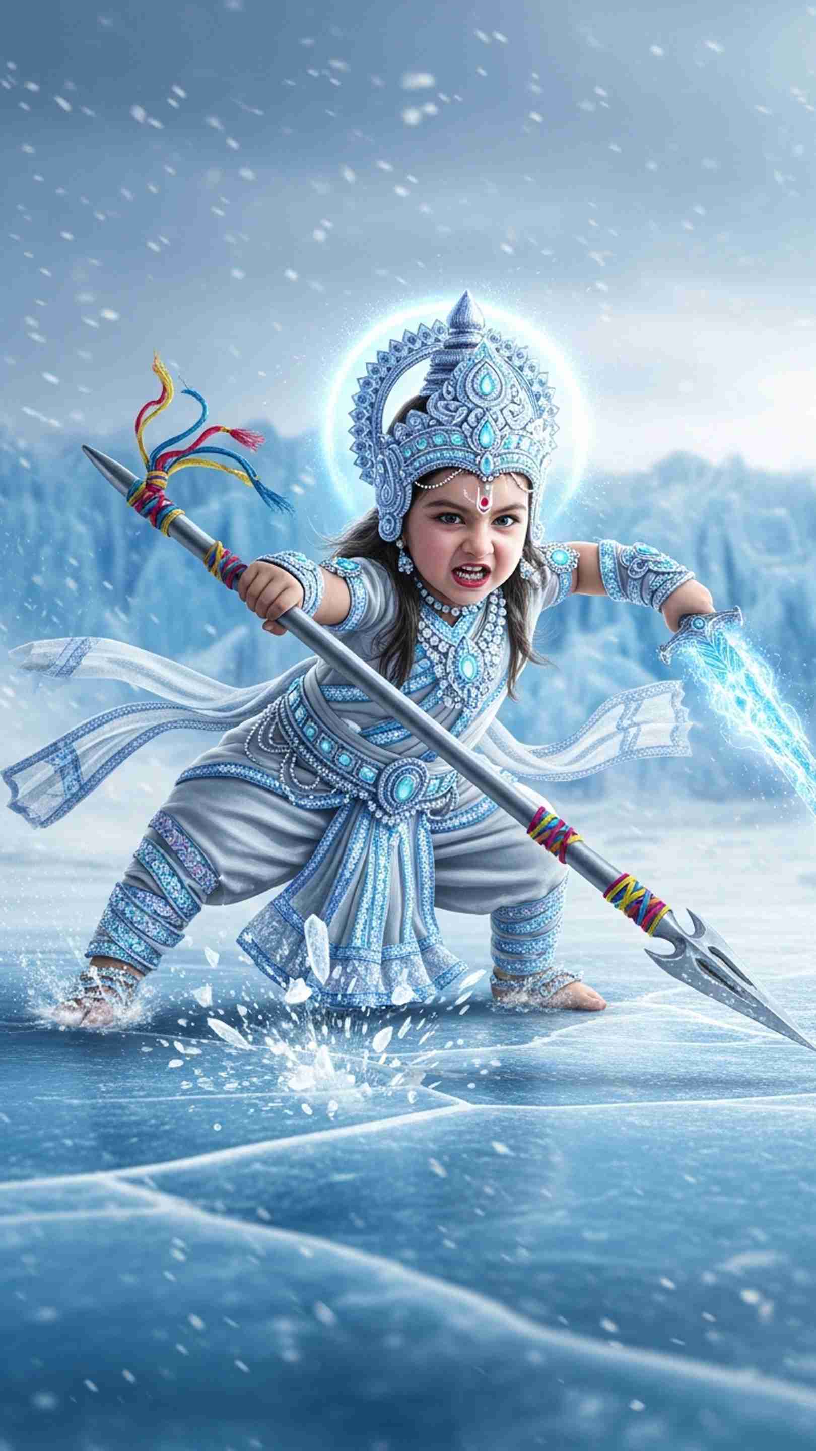 Cute Devi Mobile Wallpaper