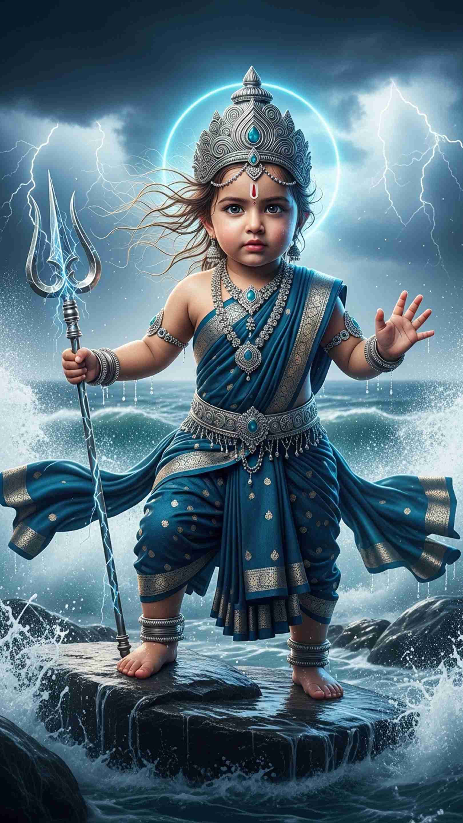 Cute Devi Mobile Wallpaper