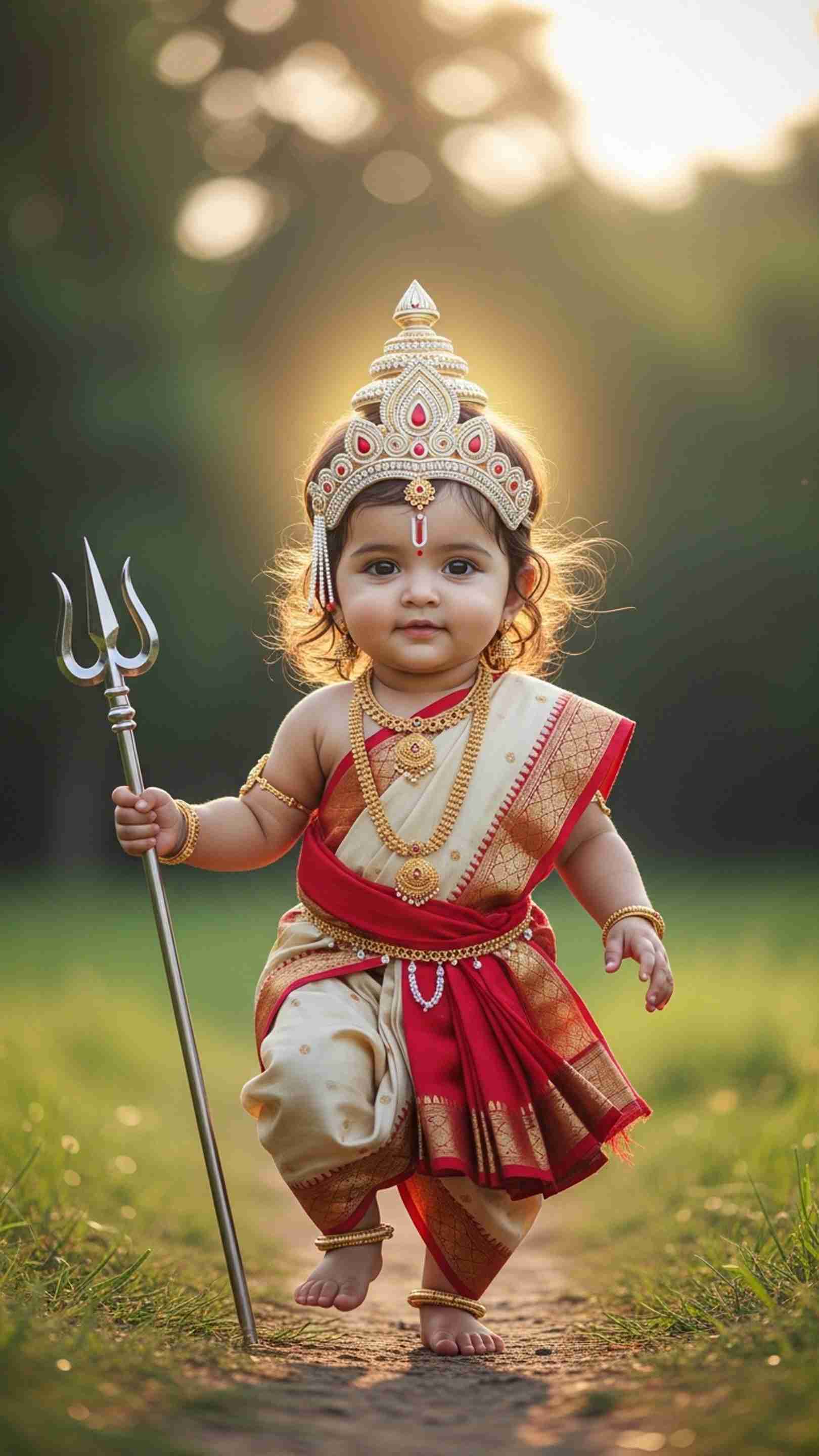 Cute Devi Mobile Wallpaper