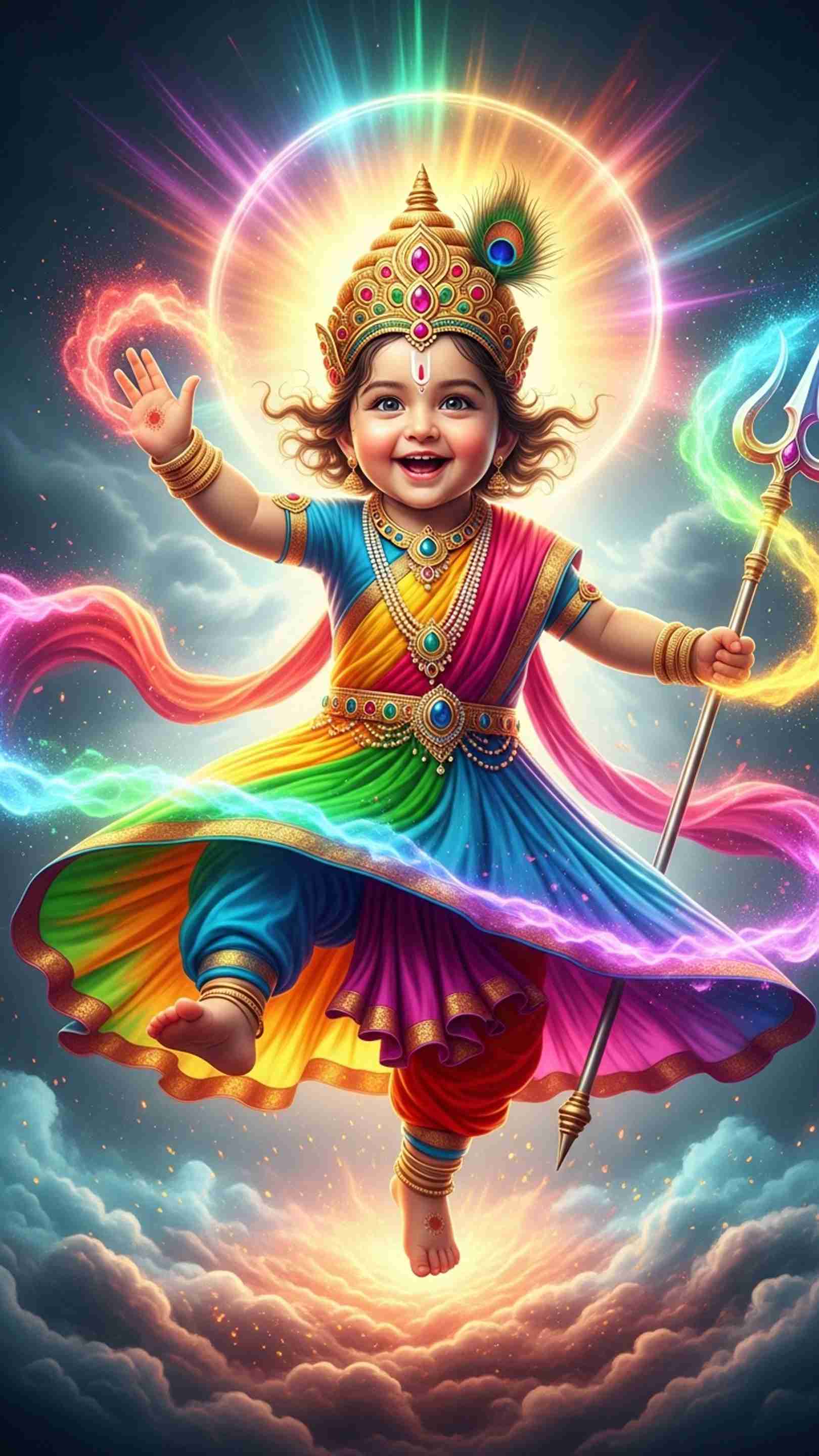 Cute Devi Mobile Wallpaper