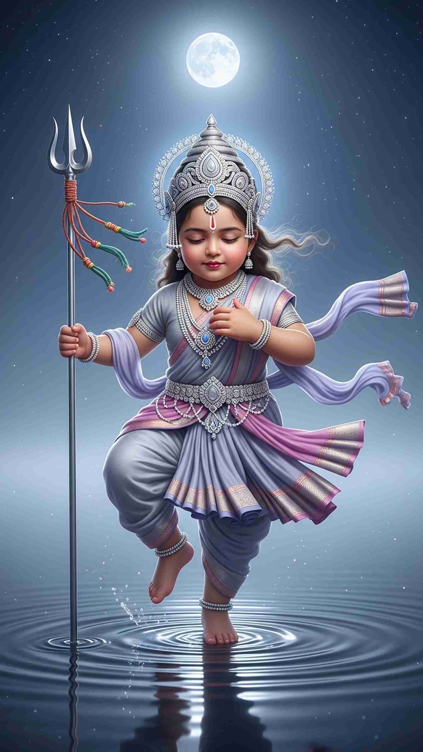 Cute Devi Mobile Wallpaper