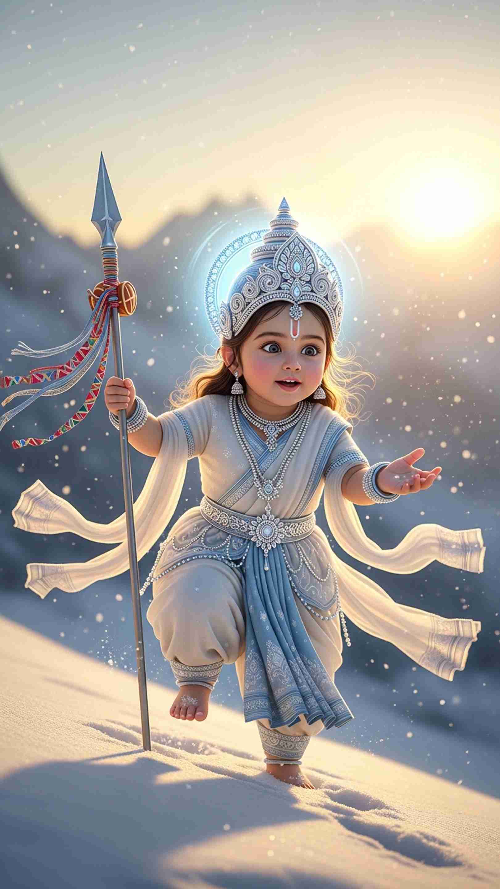 Cute Devi Mobile Wallpaper