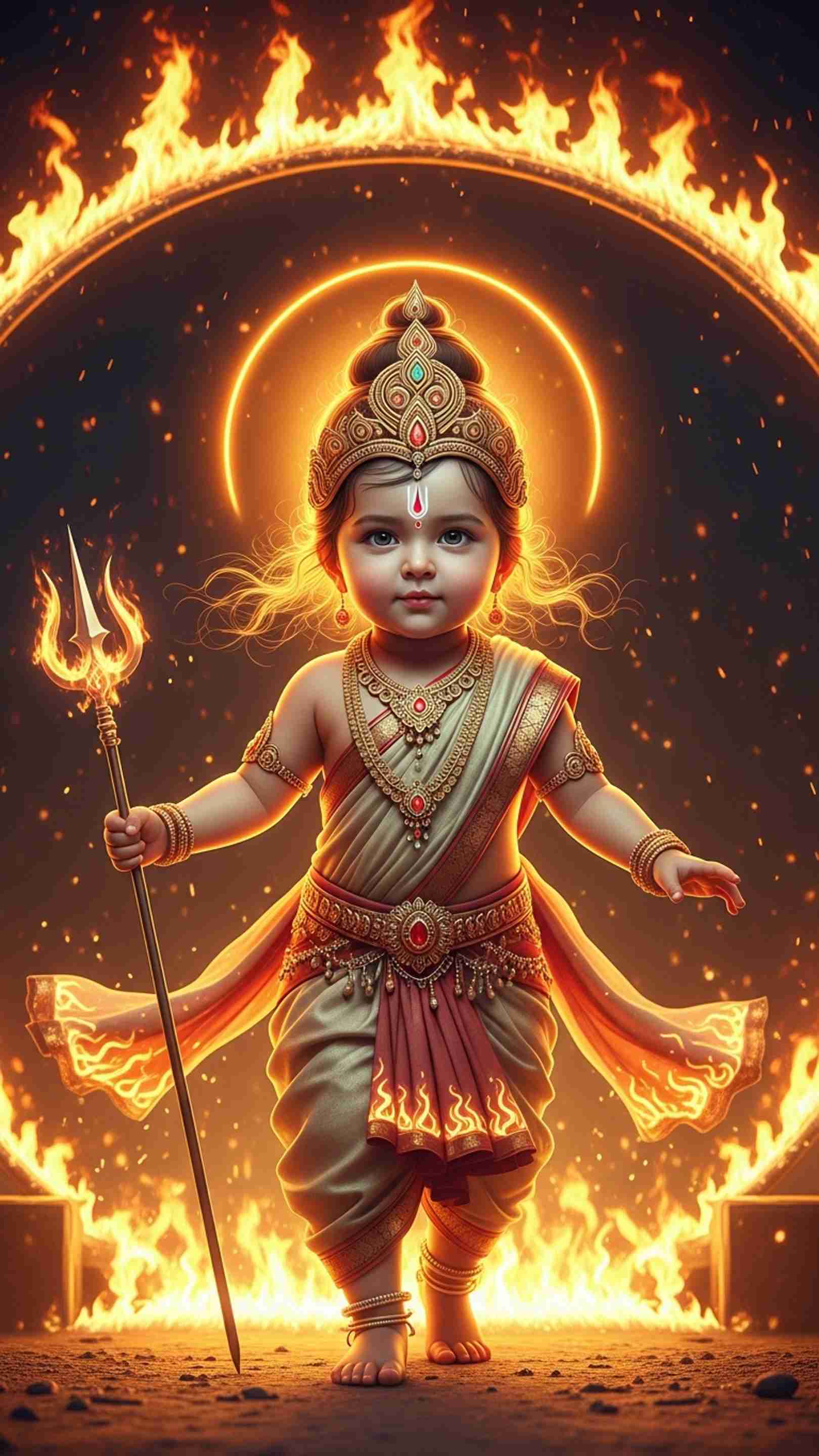 Cute Devi Mobile Wallpaper