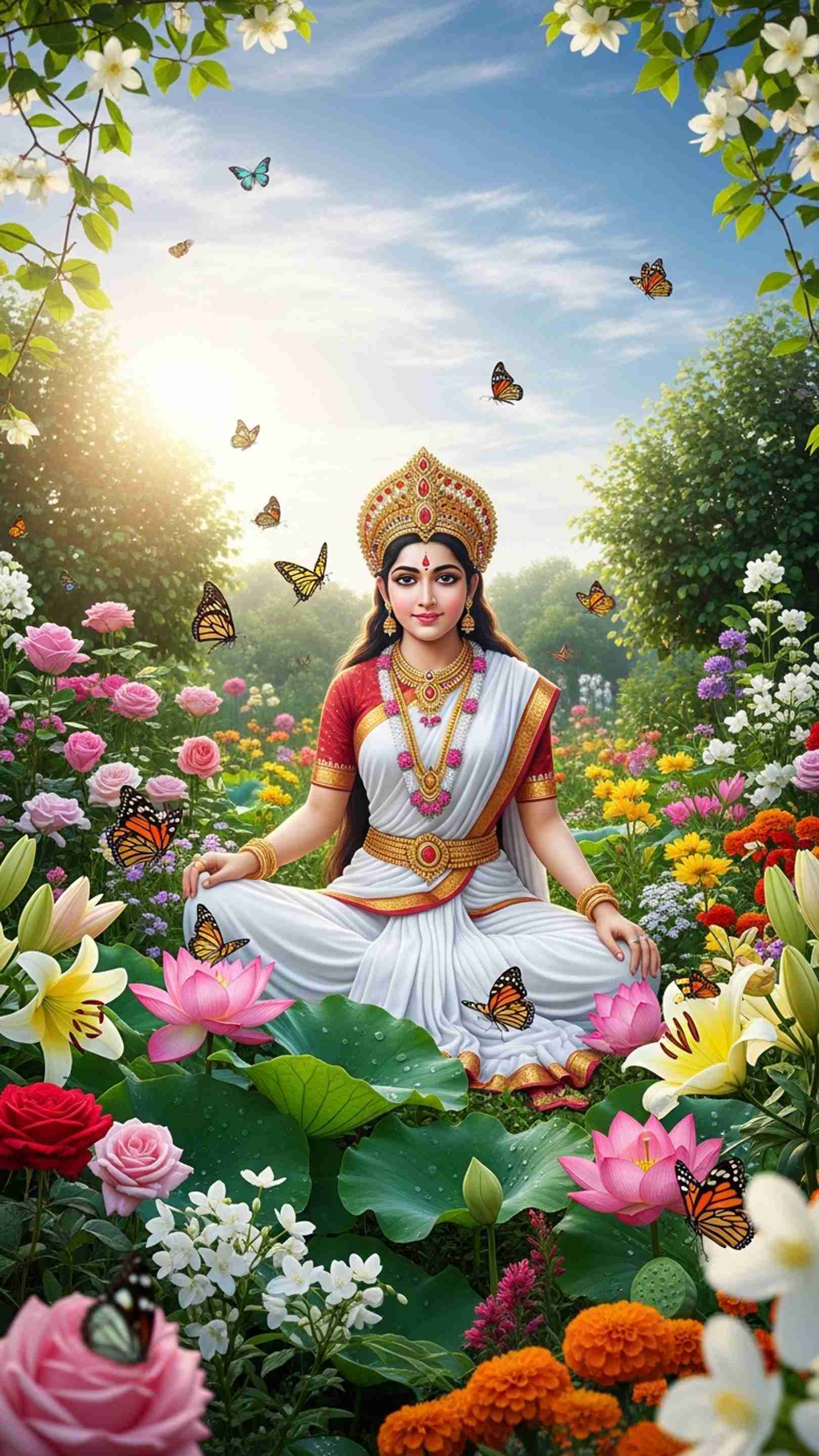 Sarswati Wallpaper