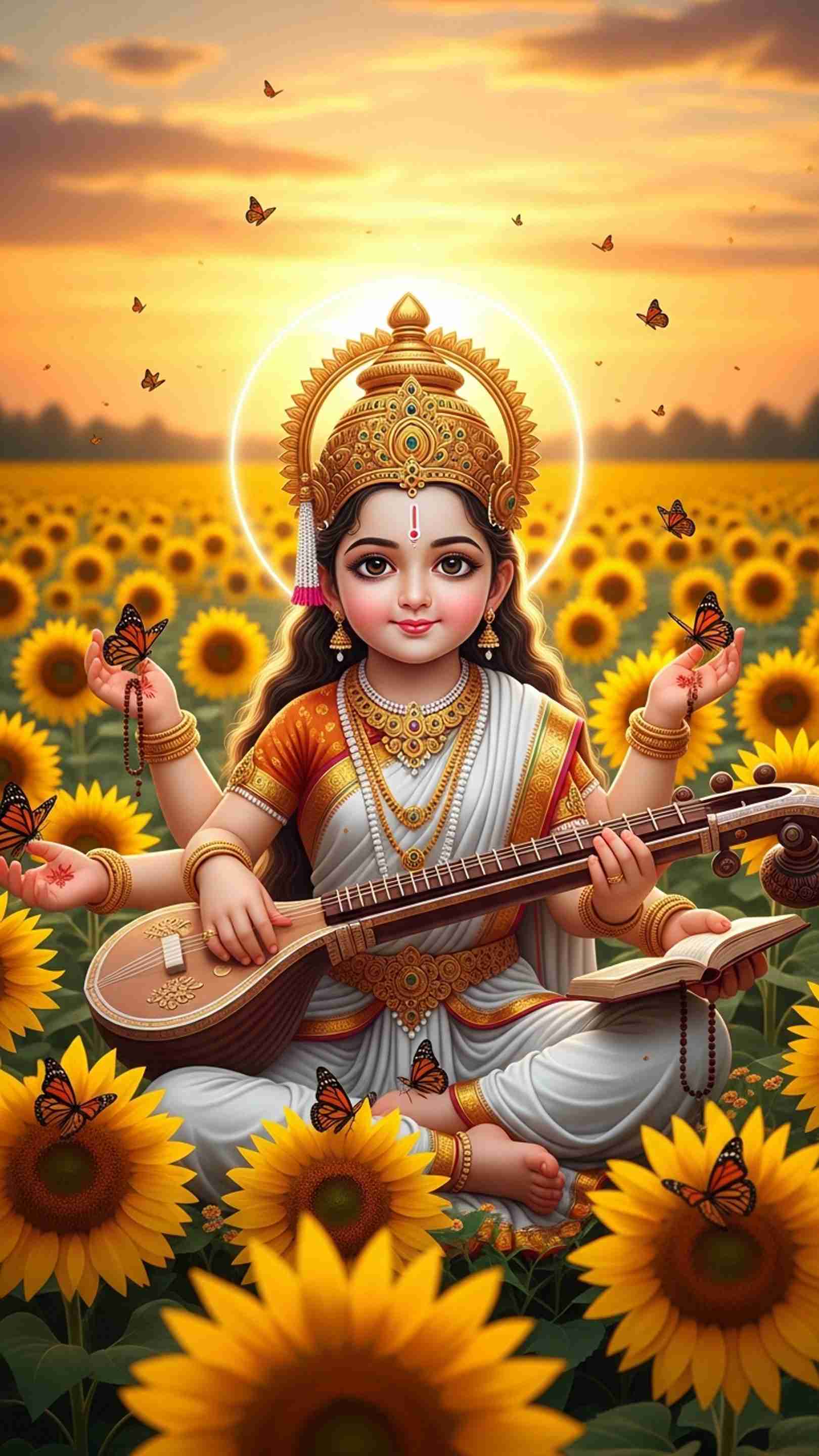 Sarswati Wallpaper