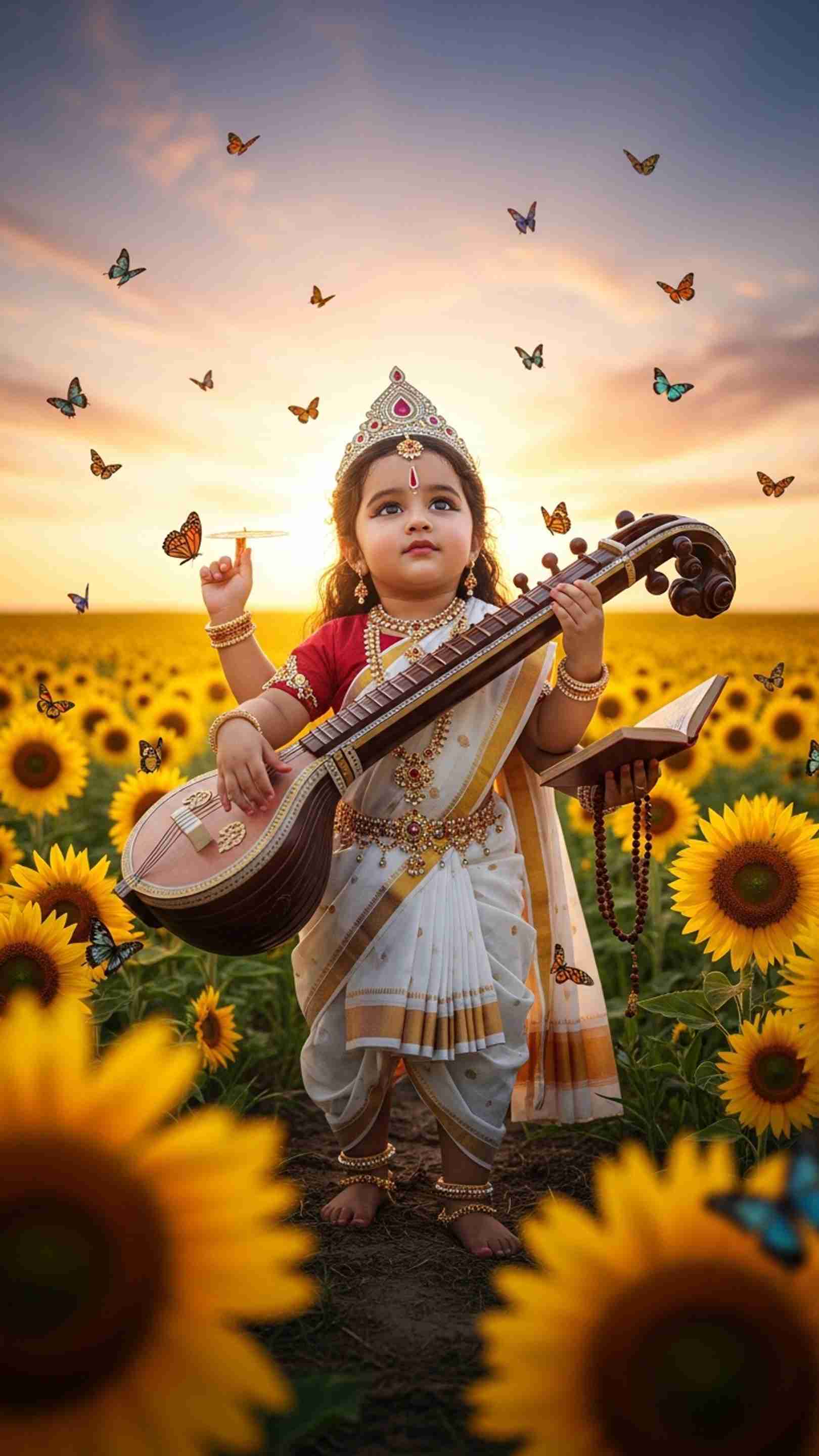 Sarswati Wallpaper