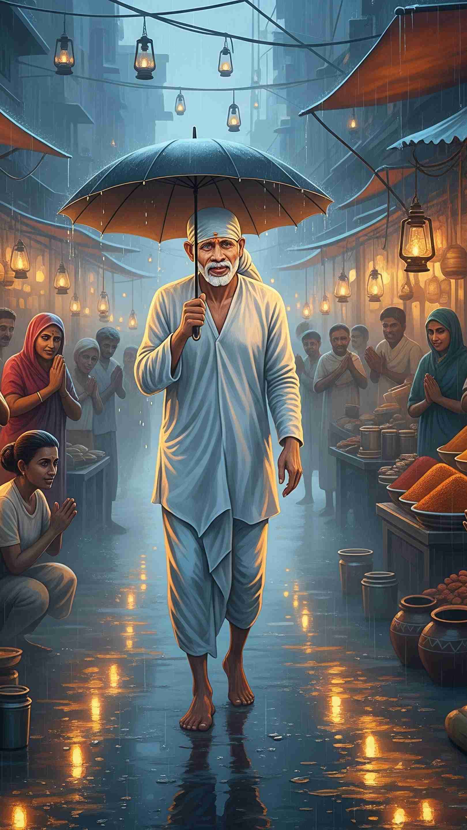 Sai Baba Photo Wallpaper