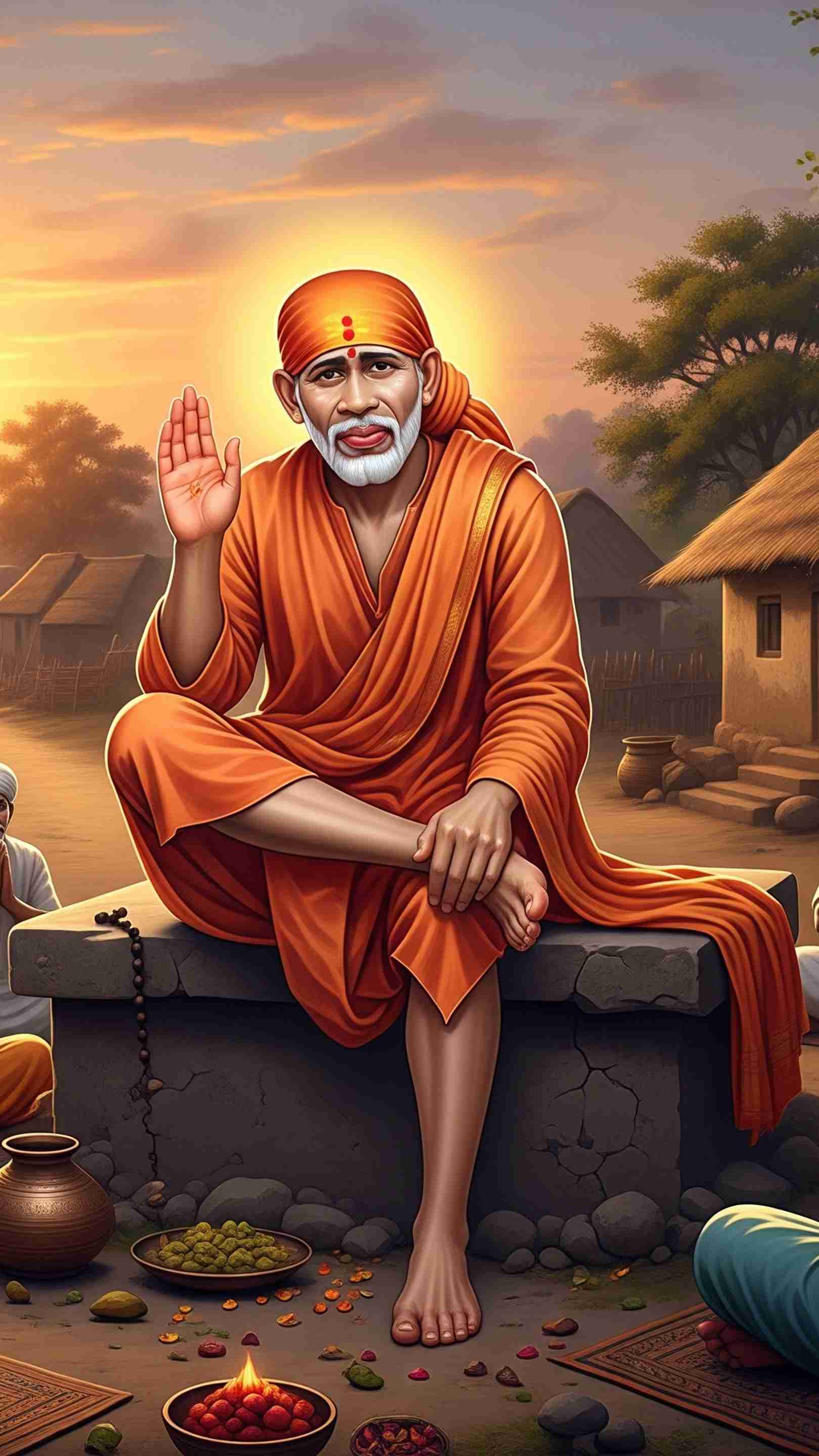 Sai Baba Photo Wallpaper