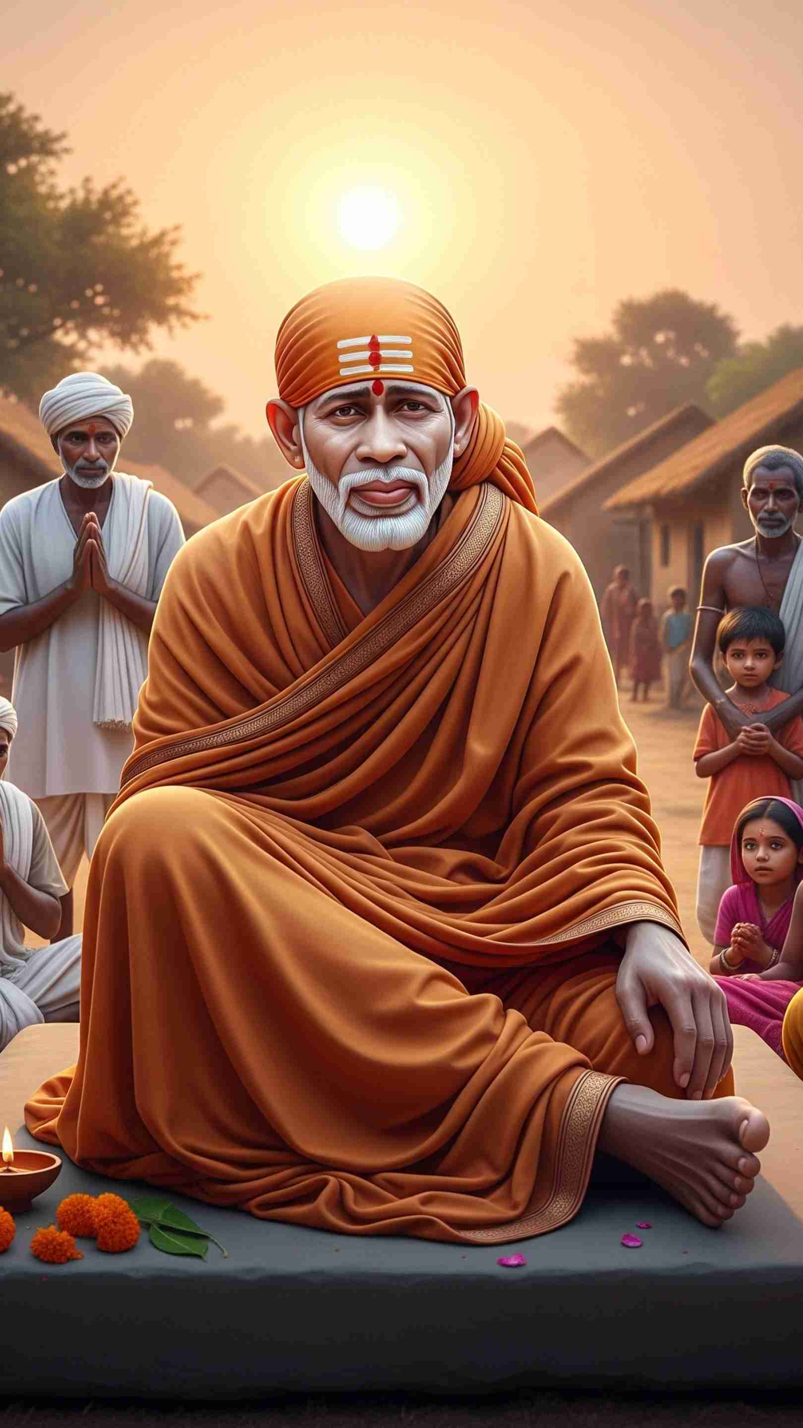 Sai Baba Photo Wallpaper