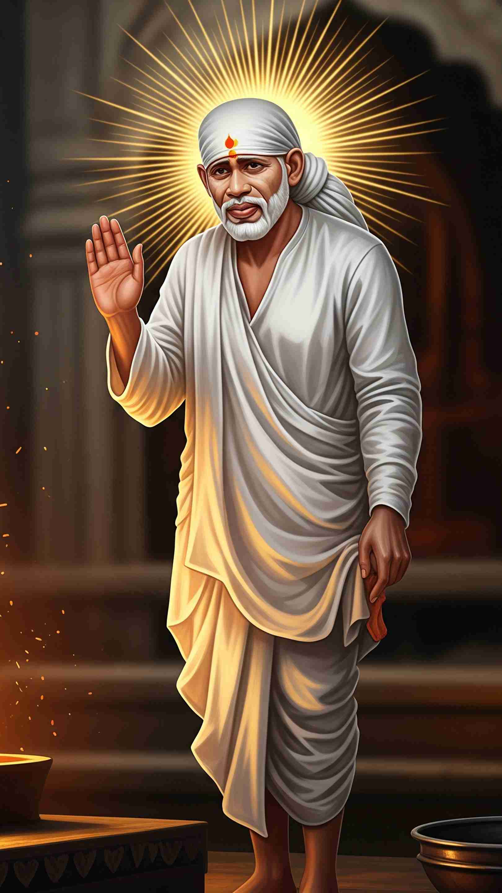 Sai Baba Photo Wallpaper