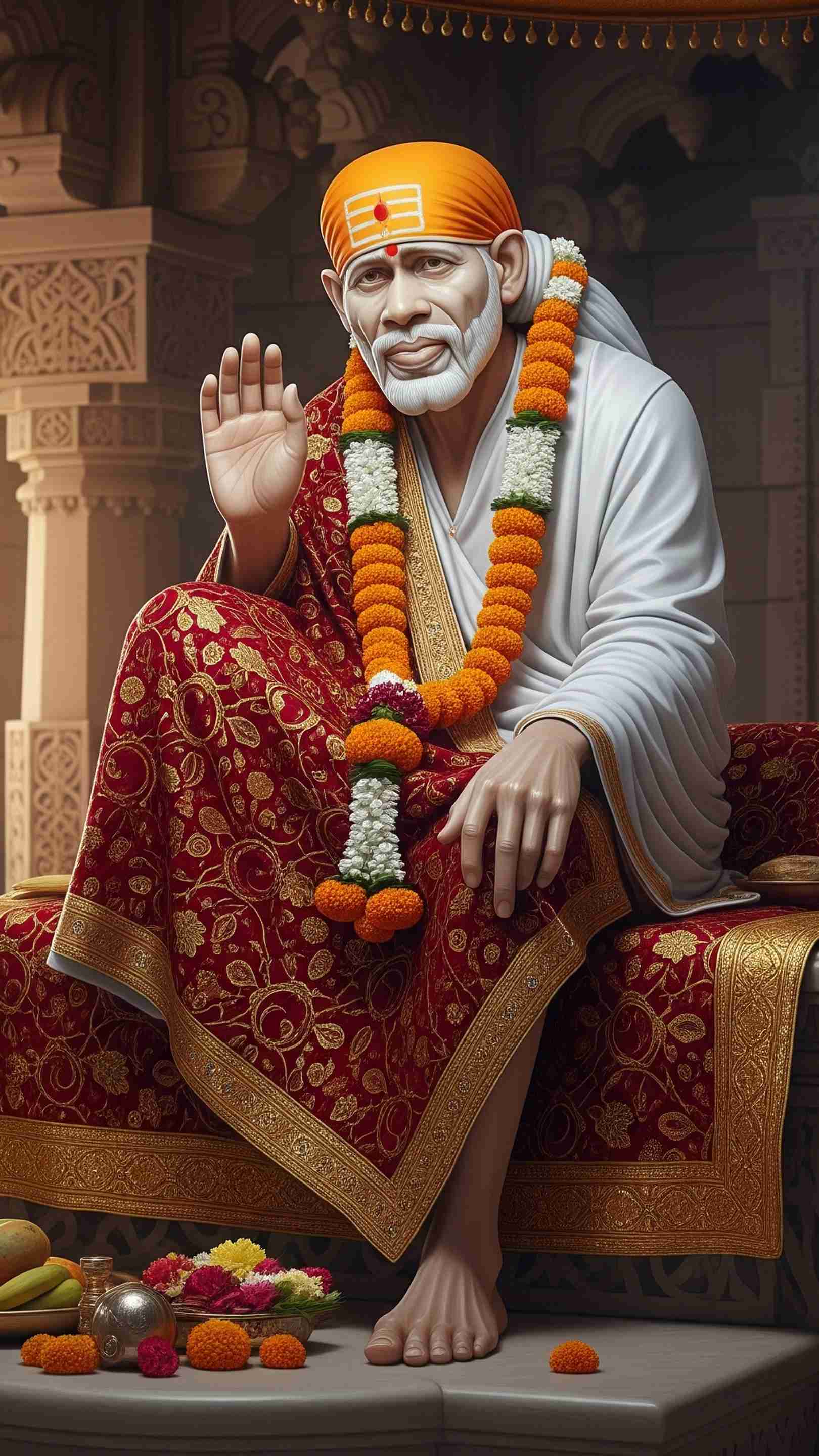 Sai Baba Photo Wallpaper