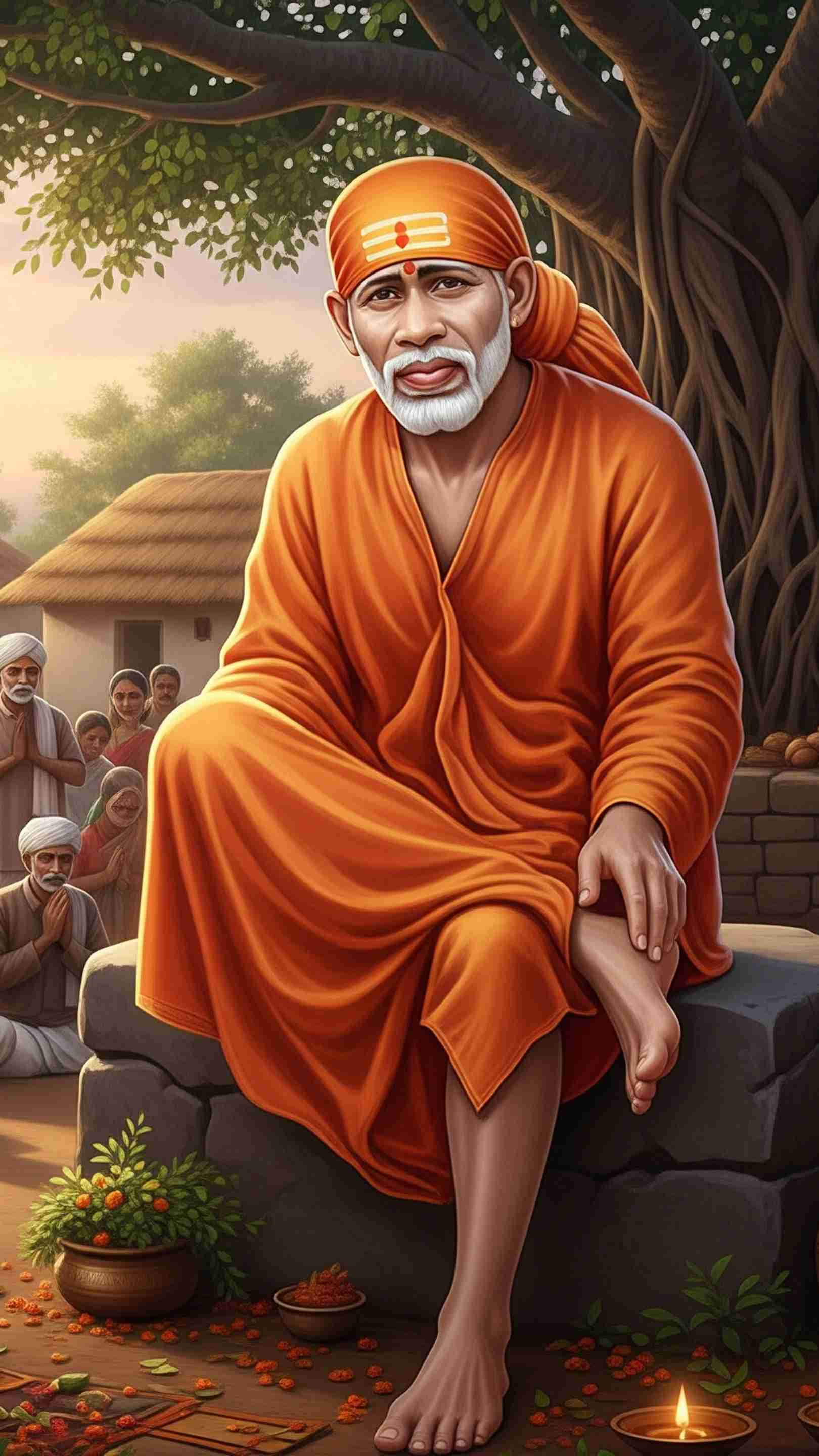 Sai Baba Photo Wallpaper