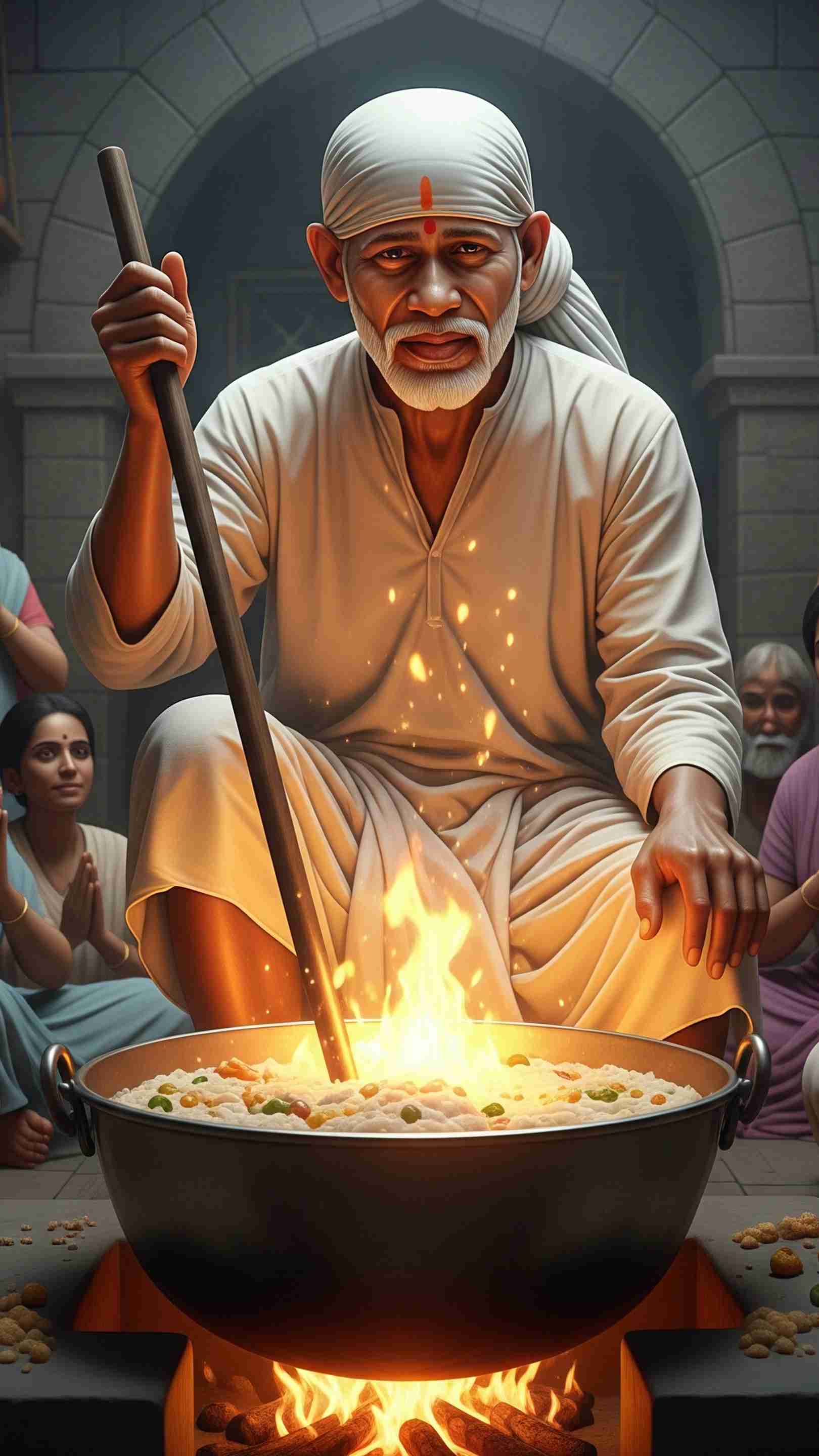 Sai Baba Photo Wallpaper