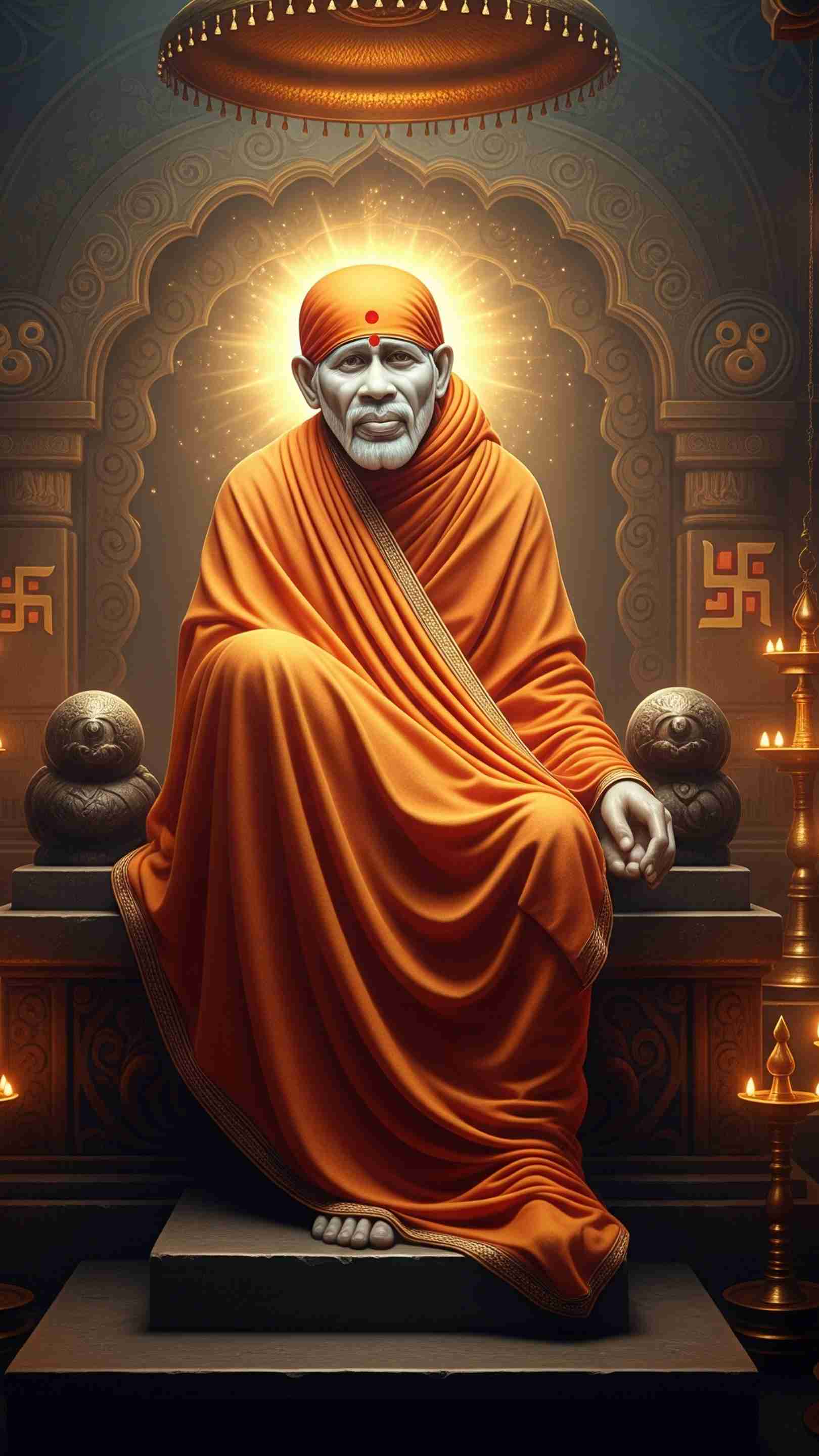 Sai Baba Photo Wallpaper