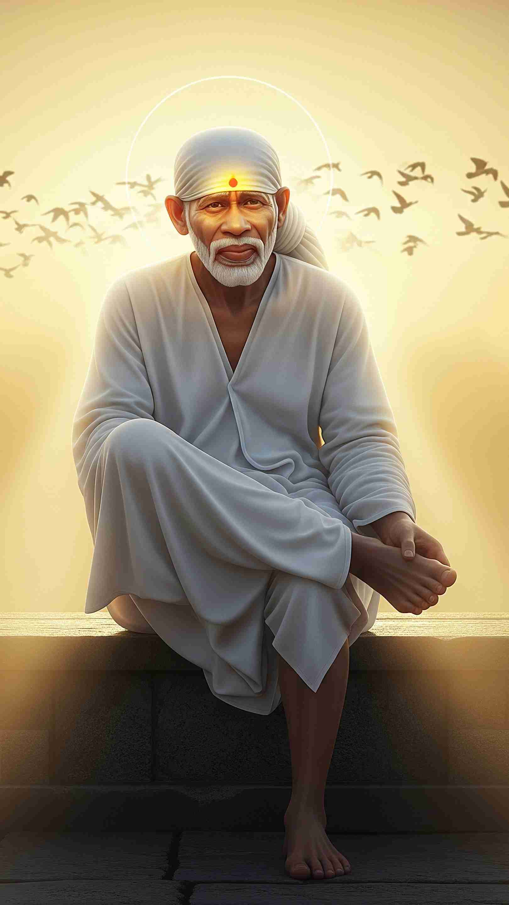 Sai Baba Photo Wallpaper