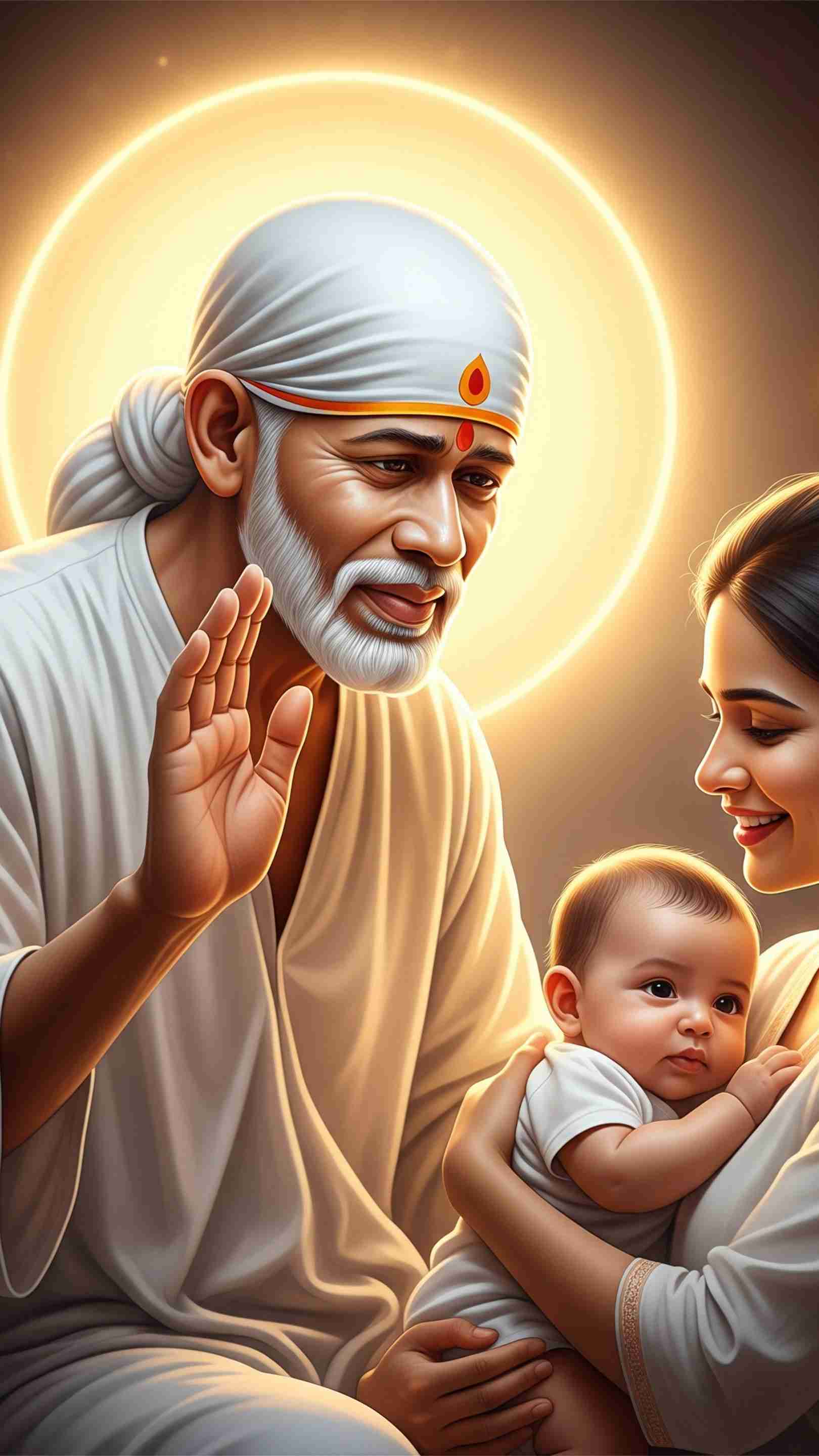 Sai Baba Photo Wallpaper