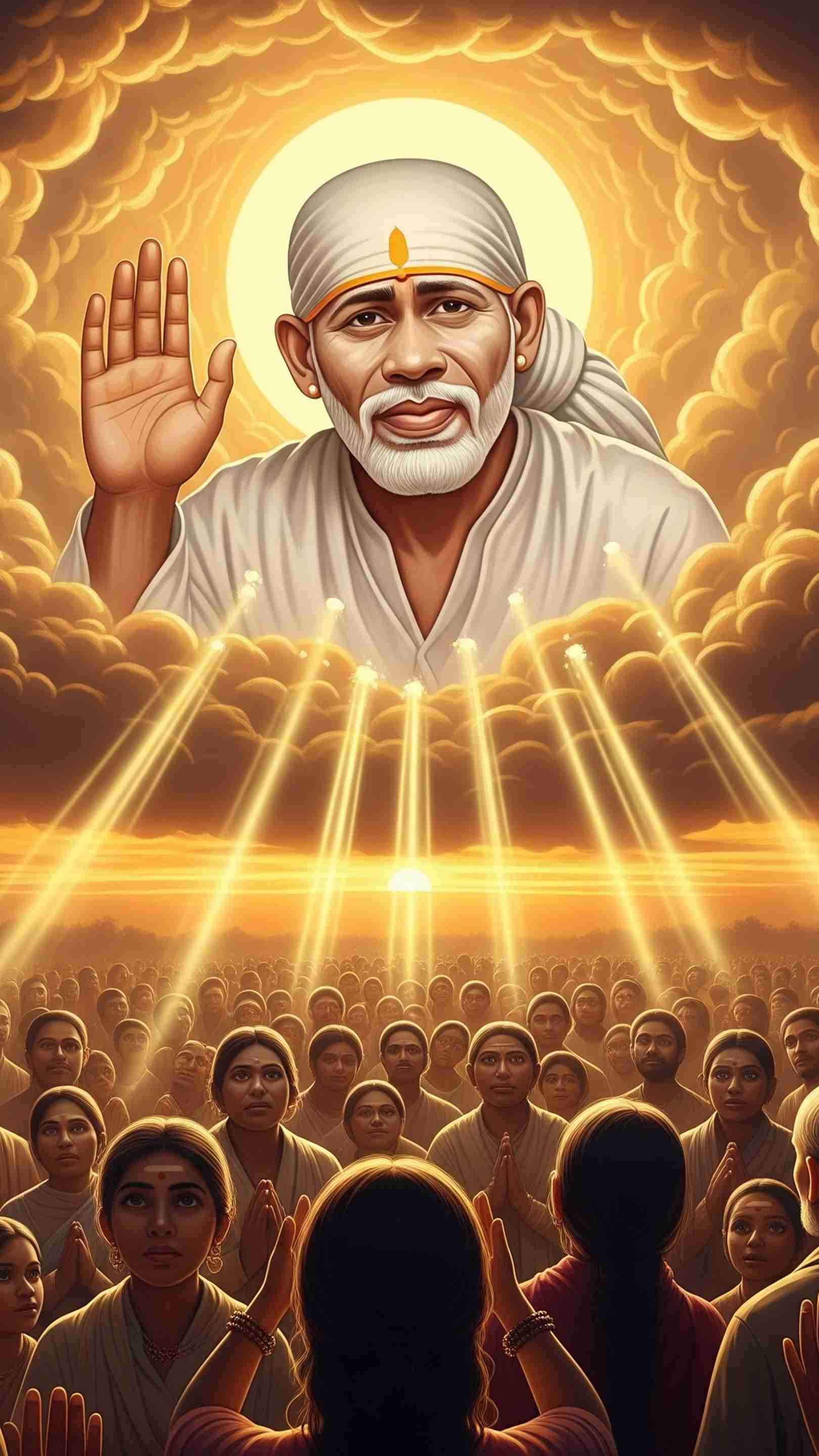 Sai Baba Photo Wallpaper