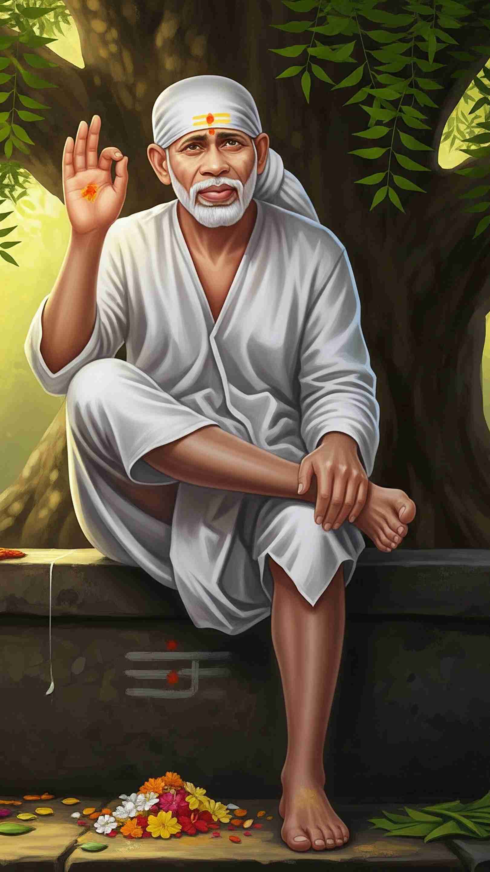 Sai Baba Photo Wallpaper
