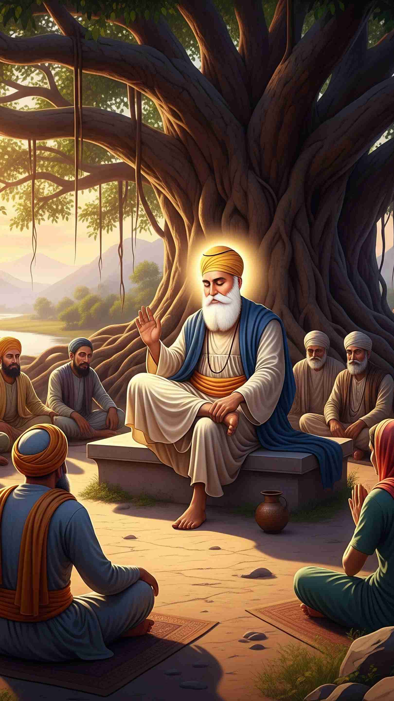 Guru Nanak Mobile Wallpaper