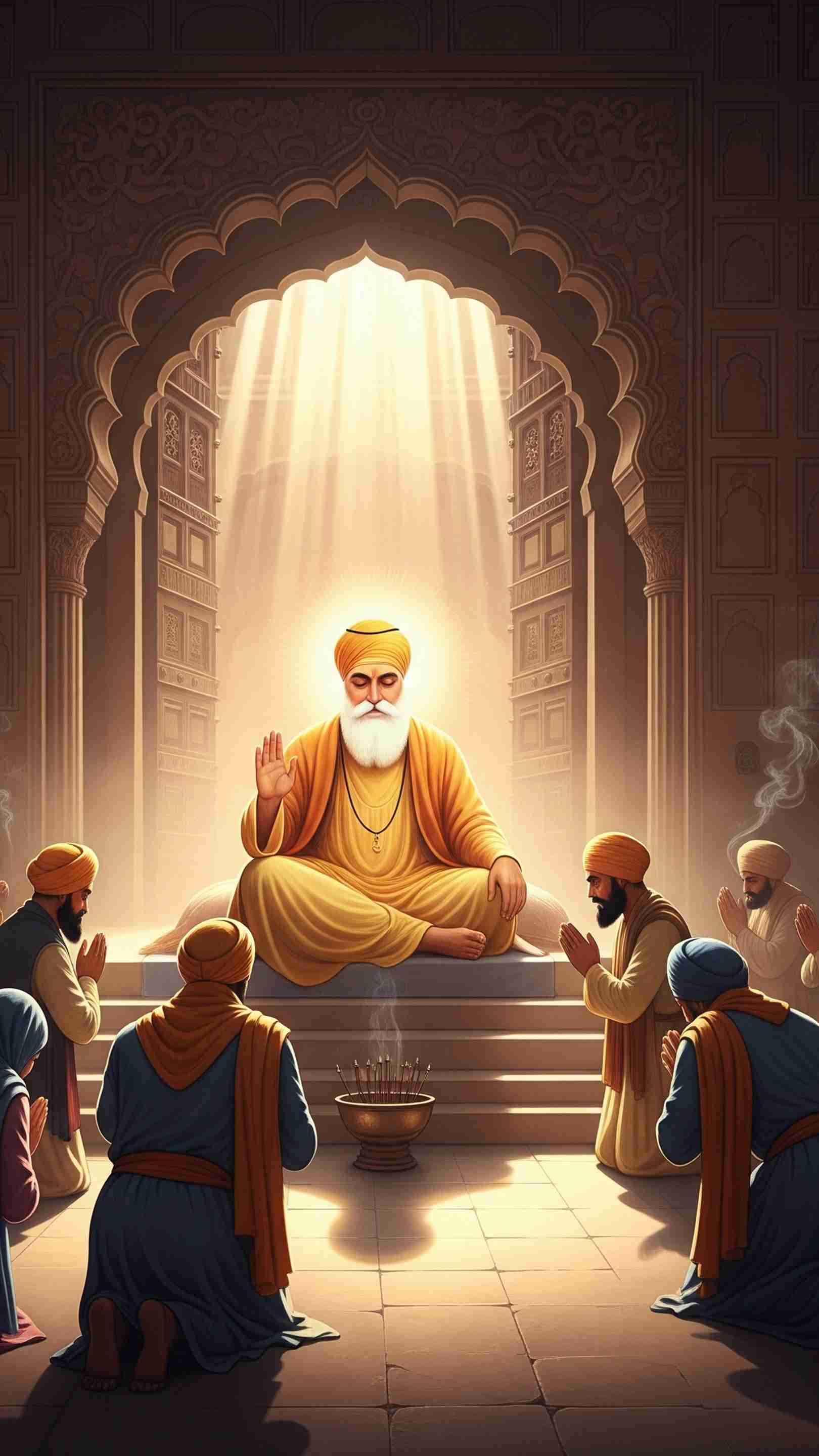 Guru Nanak Mobile Wallpaper
