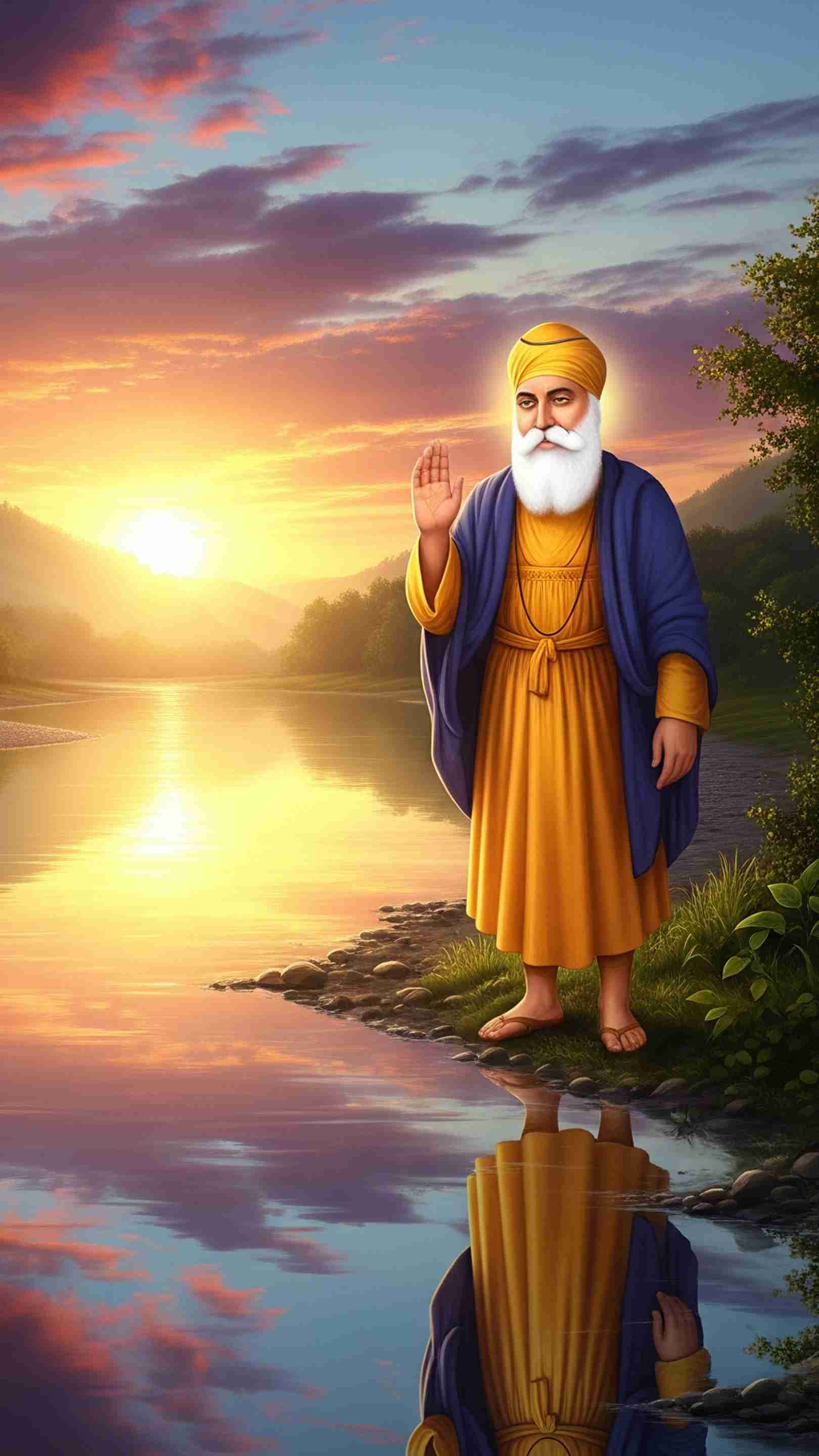 Guru Nanak Mobile Wallpaper