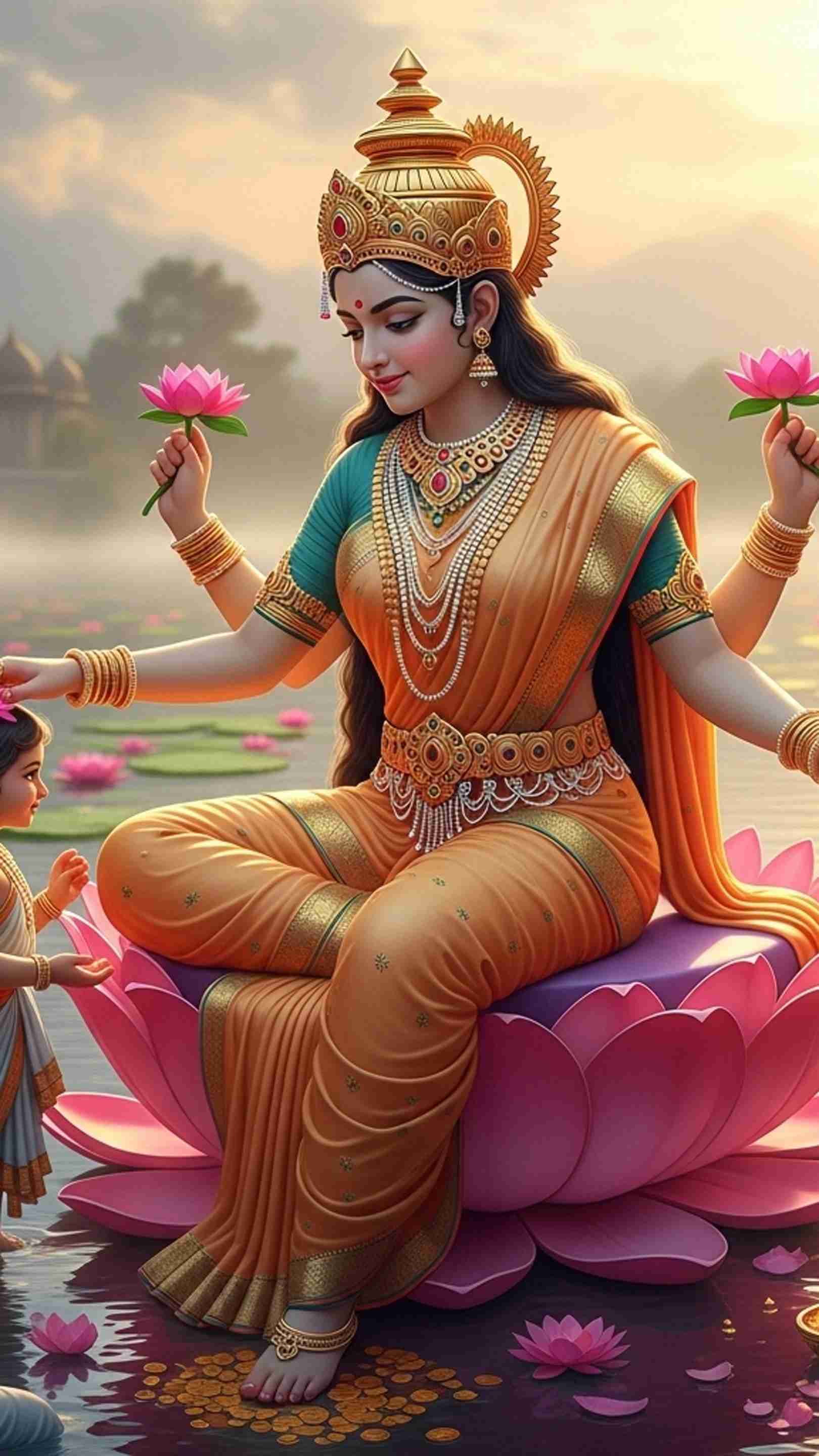 Laxmi Maa Wallpaper