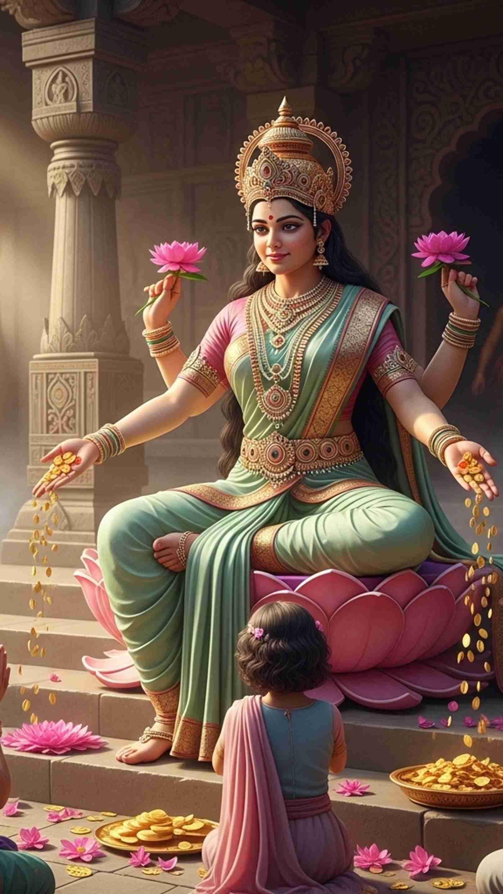 Laxmi Maa Wallpaper
