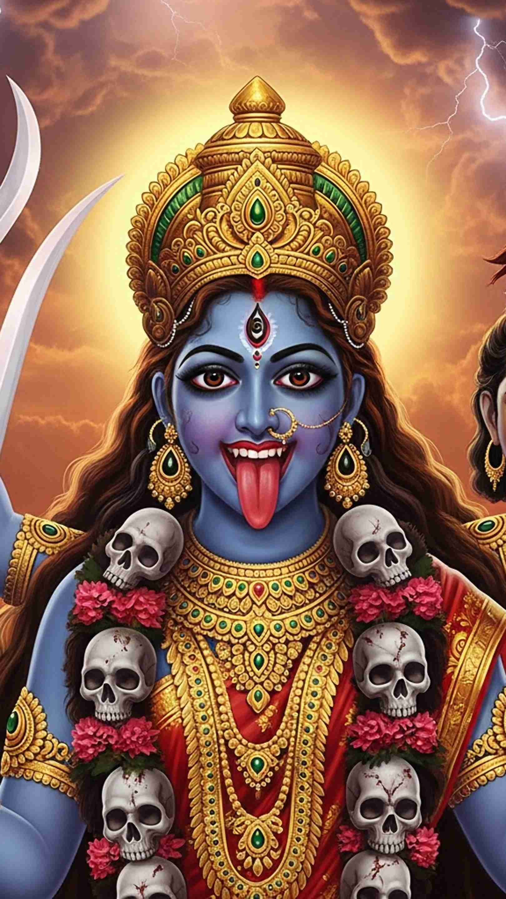 Mahakali Maa Mobile Wallpaper