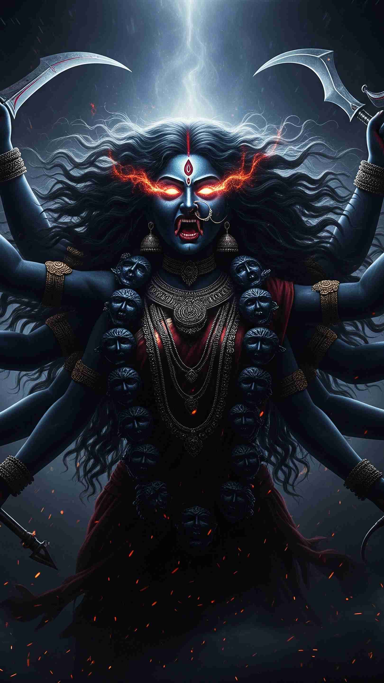Mahakali Maa Mobile Wallpaper