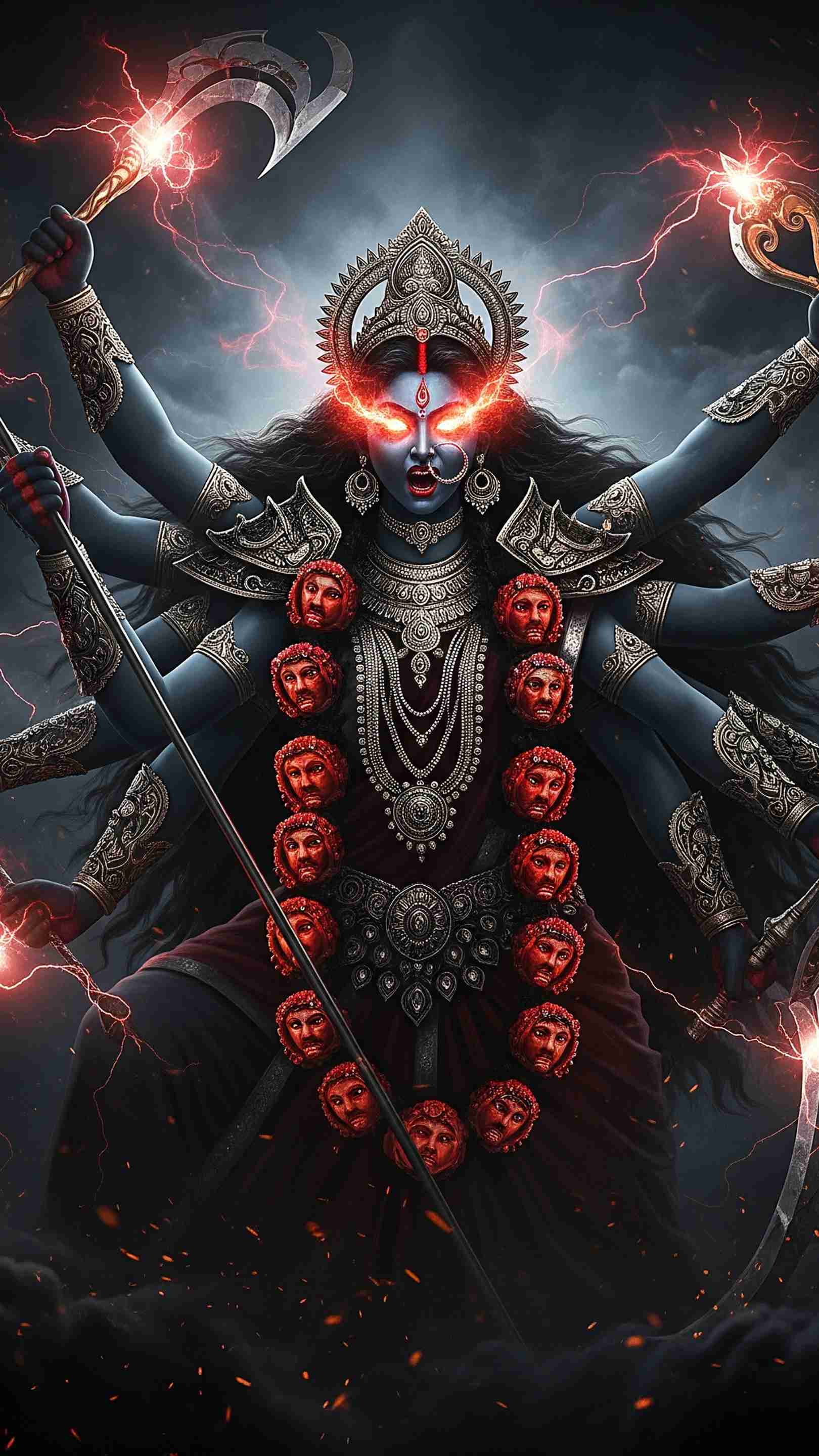 Mahakali Maa Mobile Wallpaper