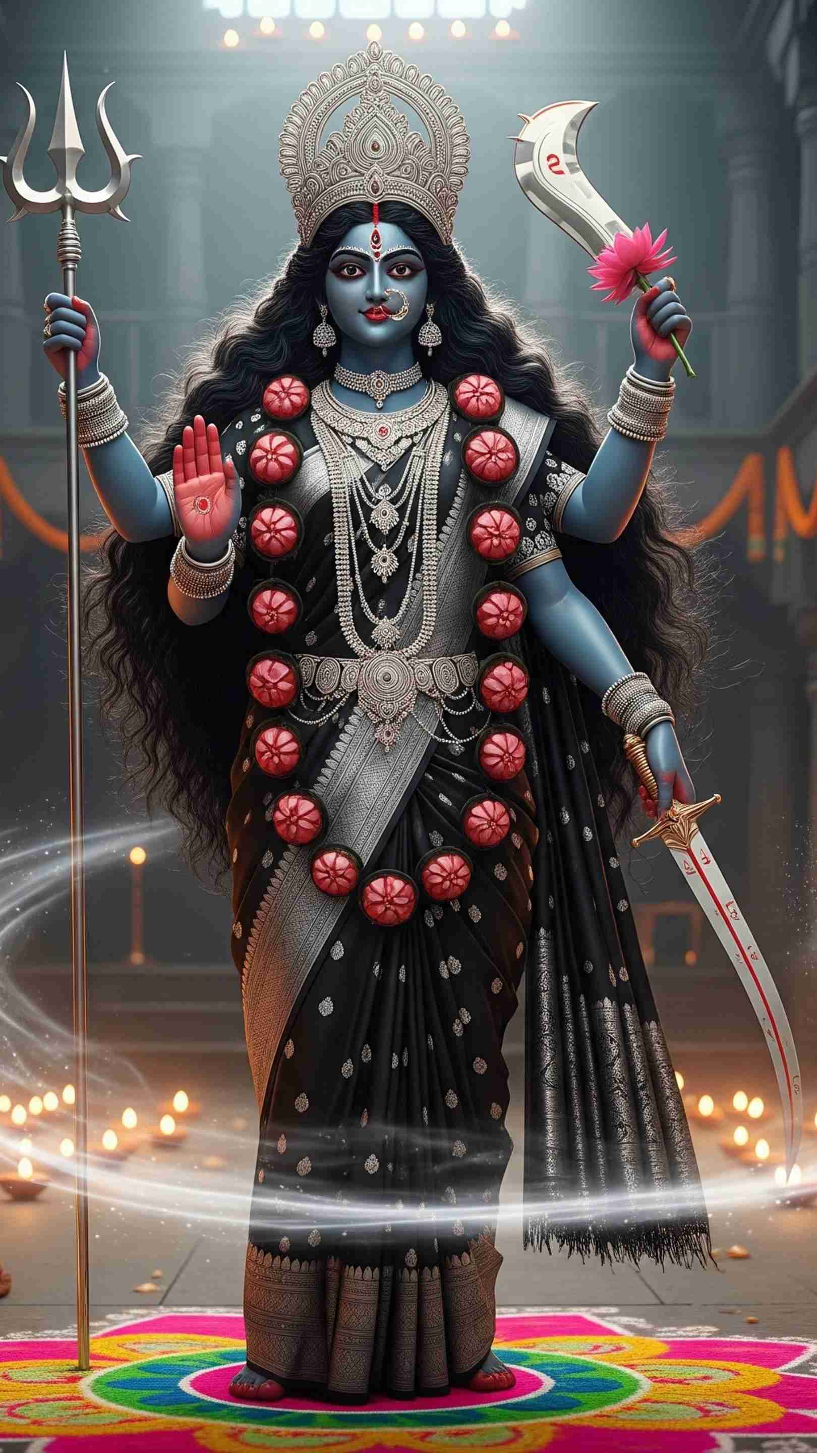 Mahakali Maa Mobile Wallpaper